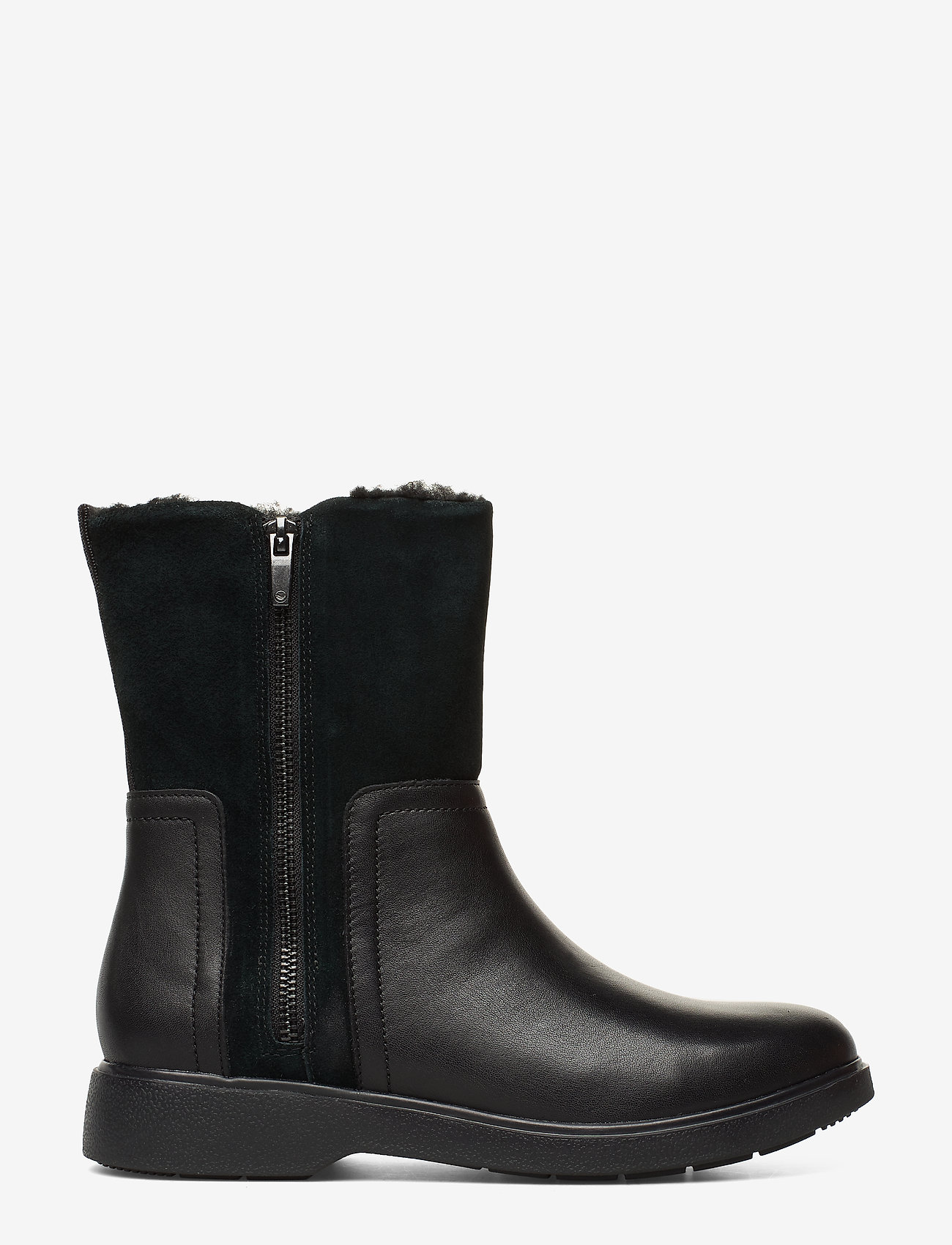 Clarks - Un Elda Mid - black combi - 1