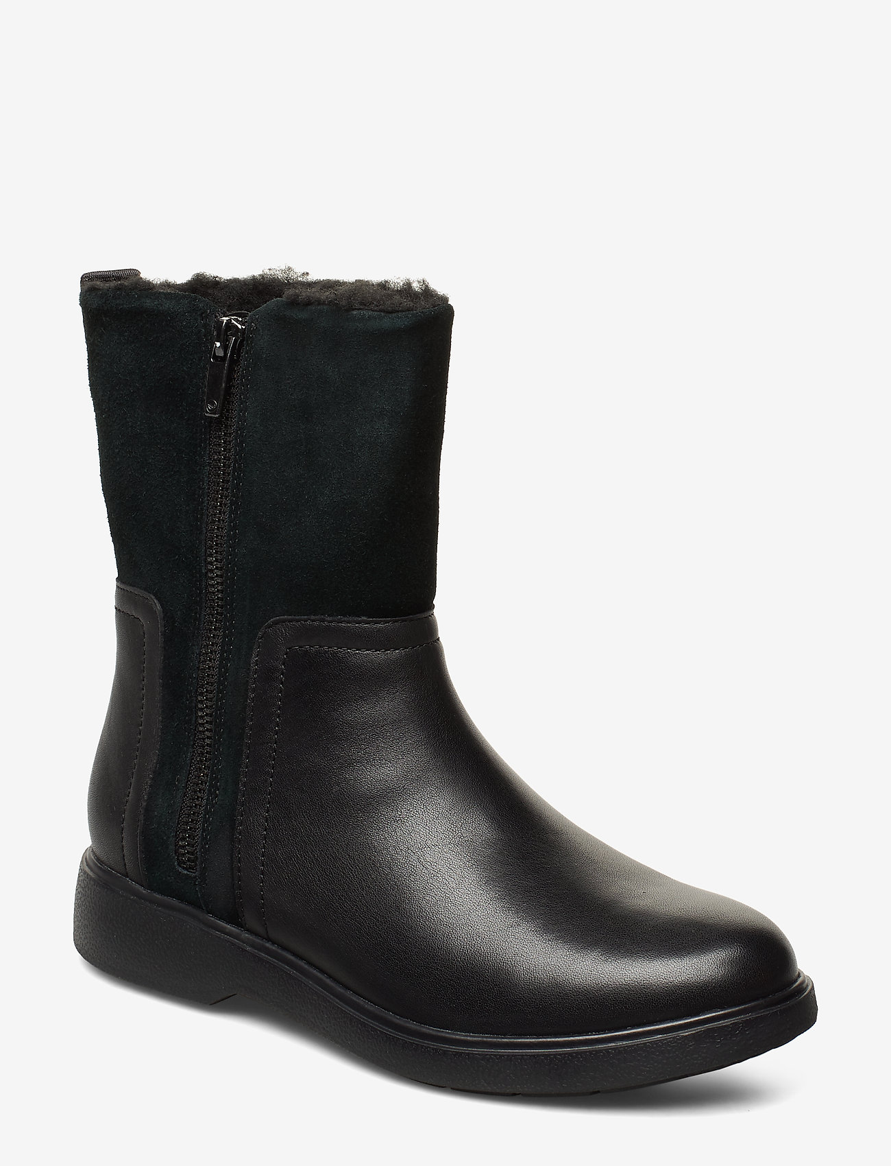 Clarks - Un Elda Mid - black combi - 0