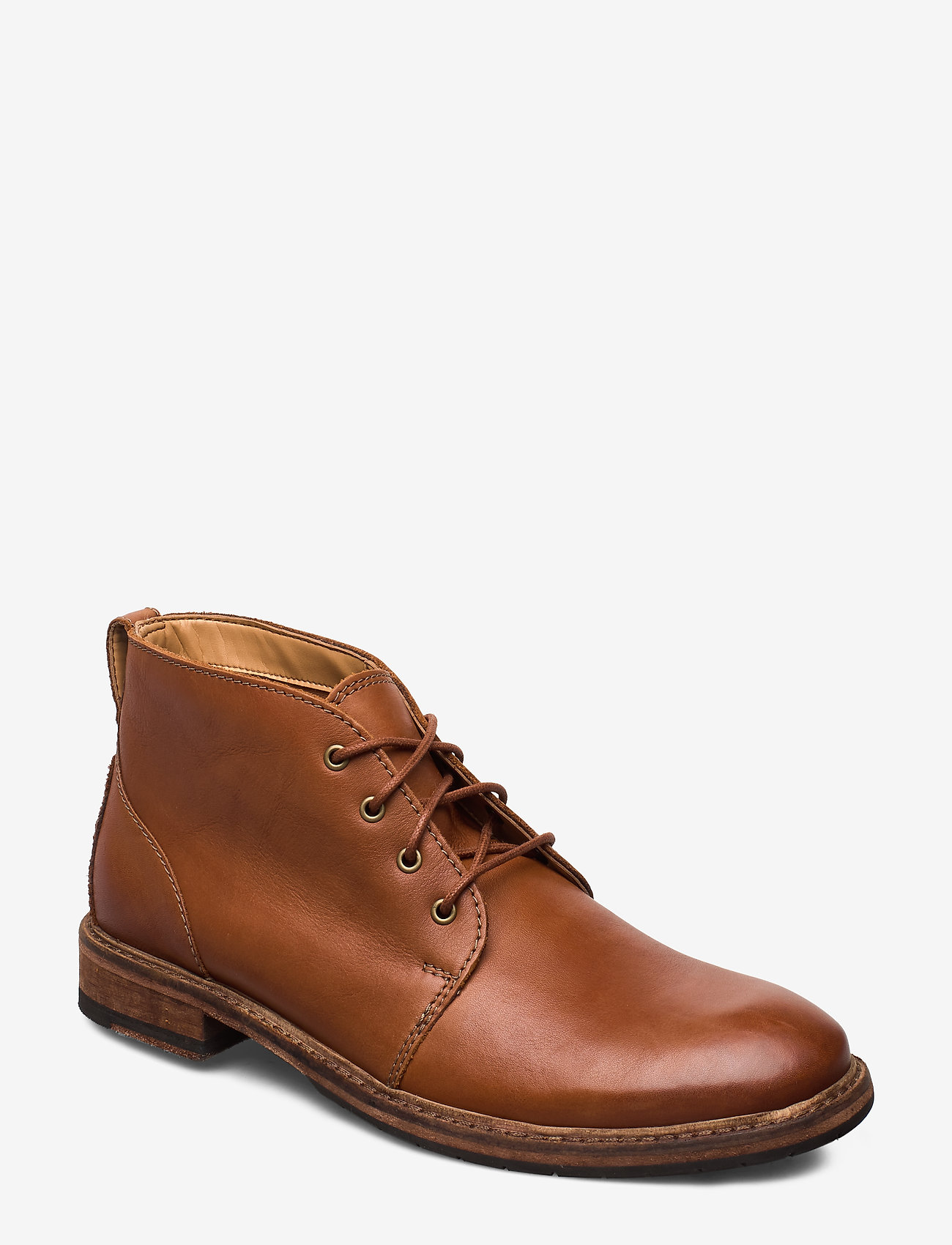Clarks - Clarkdale Base - dark tan lea - 0