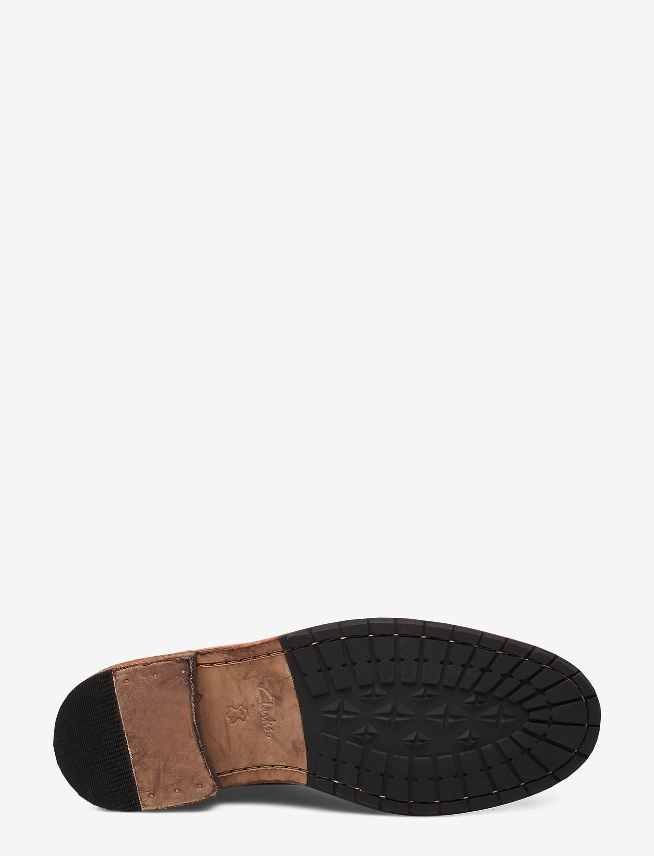Clarks - Clarkdale Base - dark tan lea - 4