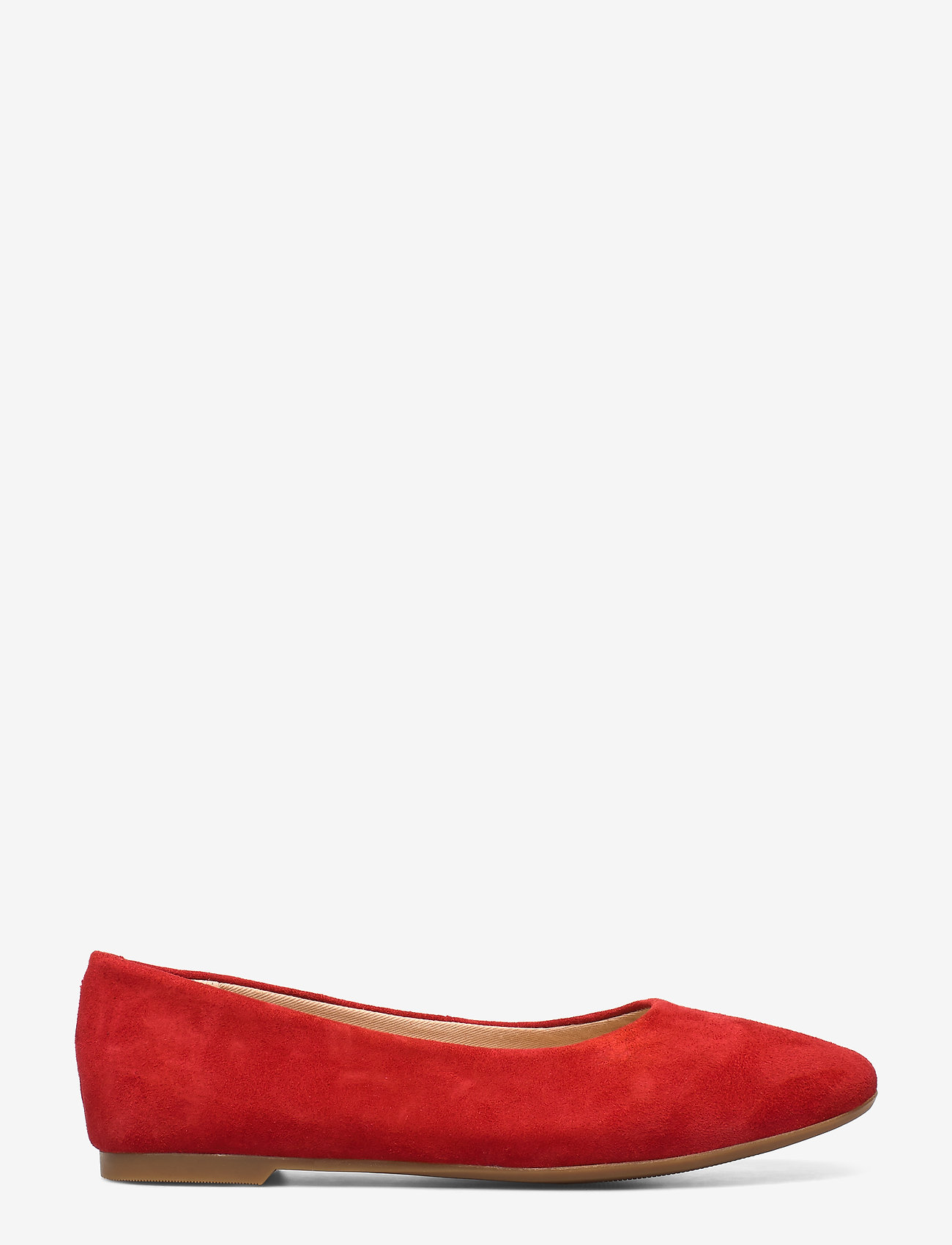 Clarks - Chia Violet - red suede - 1