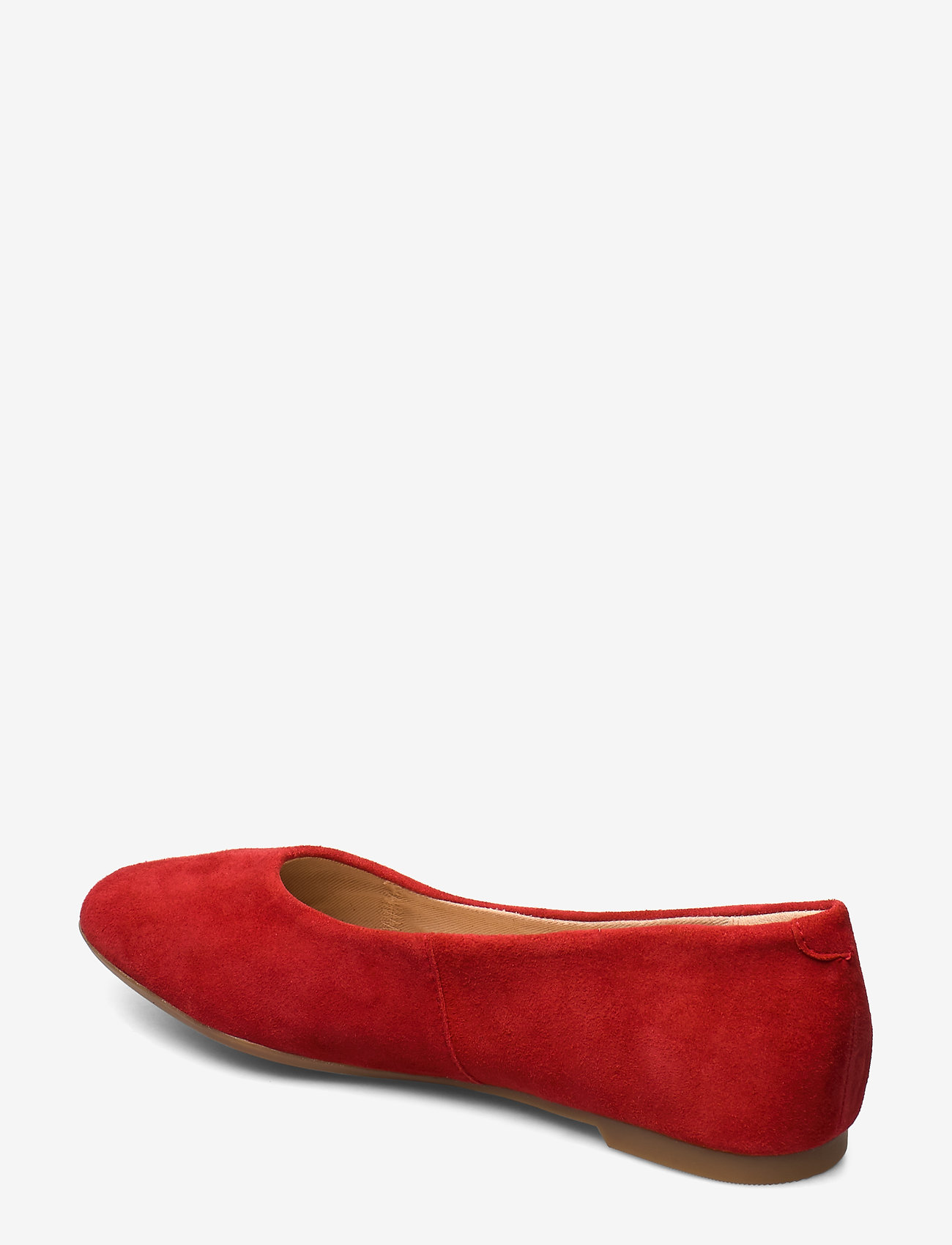 Clarks - Chia Violet - red suede - 2
