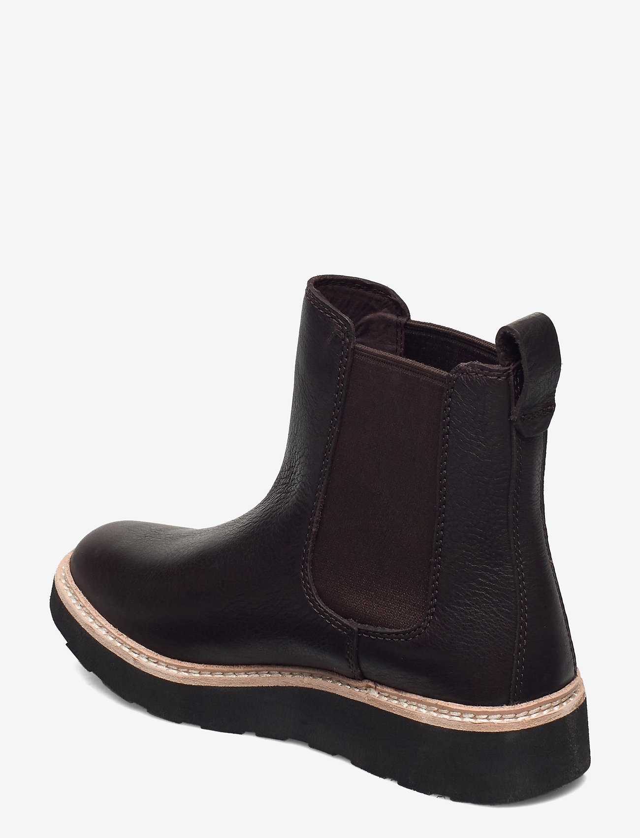 Clarks - Trace Cora - dark brown lea - 2