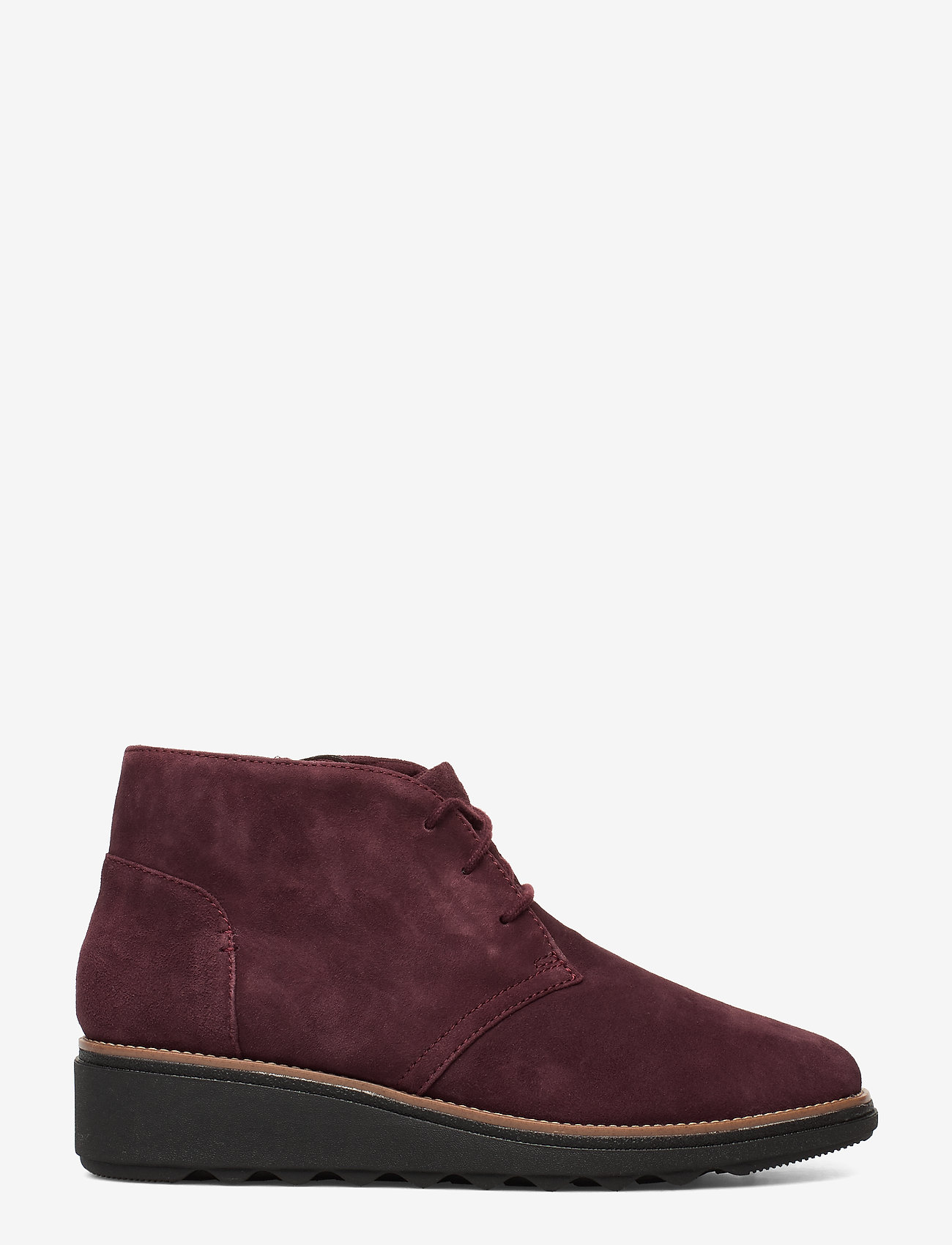 Clarks - Sharon Hop - burgundy - 1