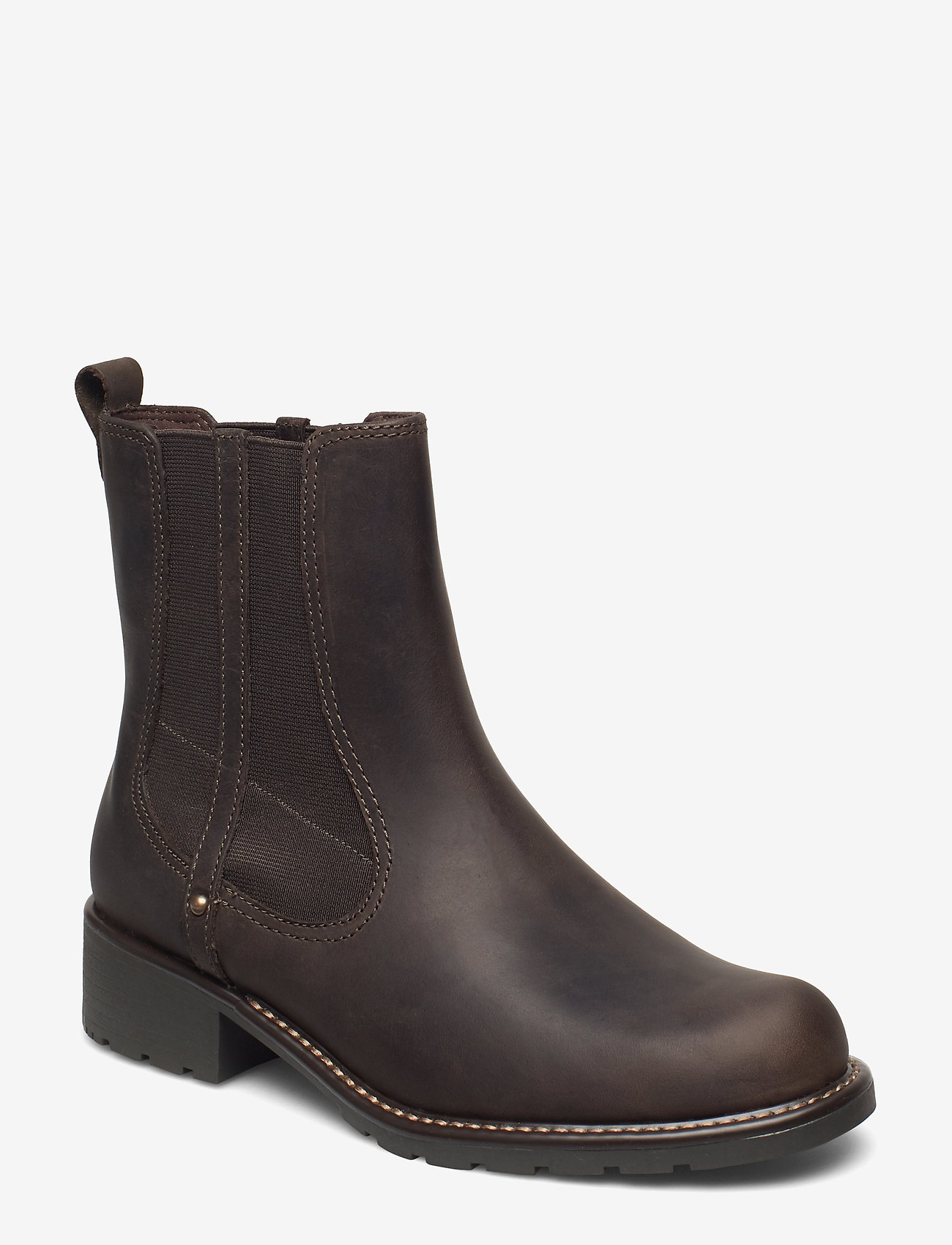 Clarks - Orinoco Hot - dark brown nub - 0
