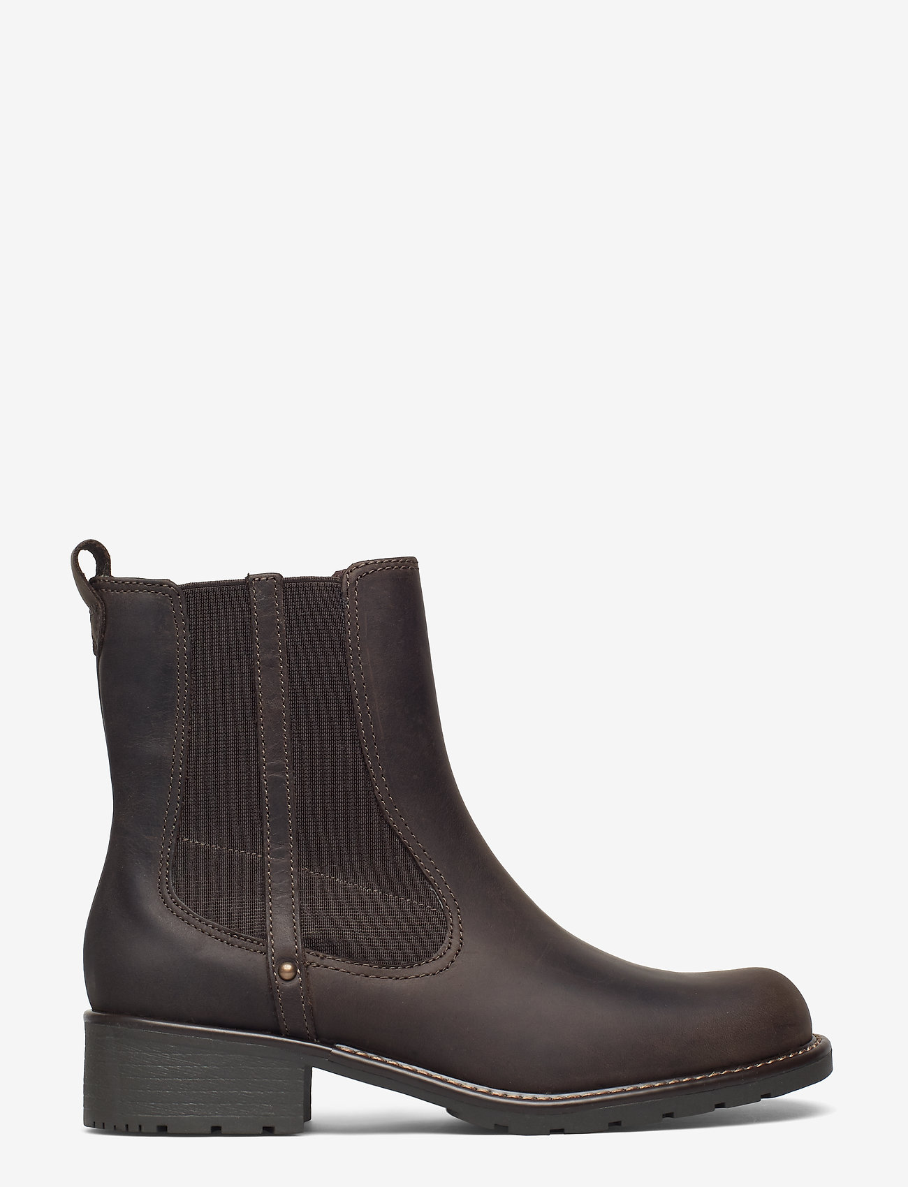 Clarks - Orinoco Hot - dark brown nub - 1