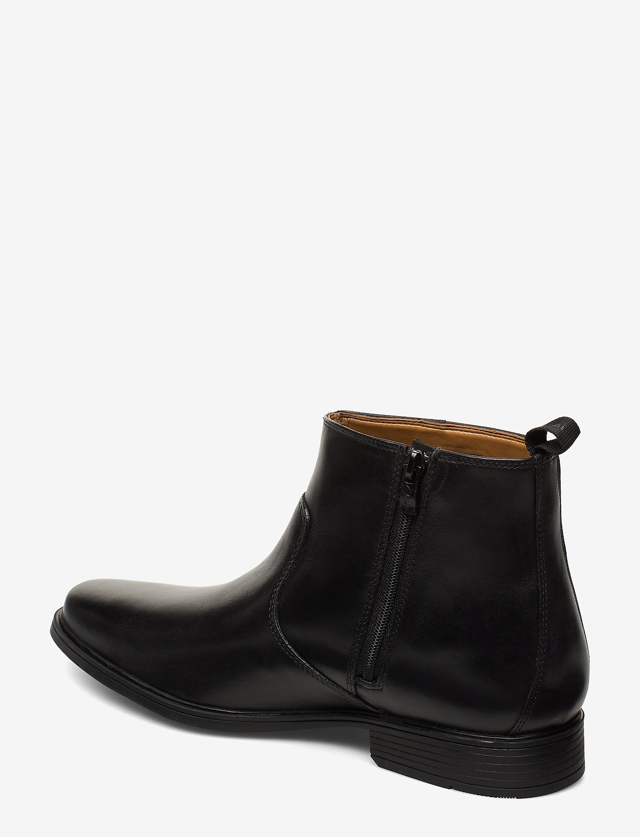 Clarks - Tilden Up - black leather - 2