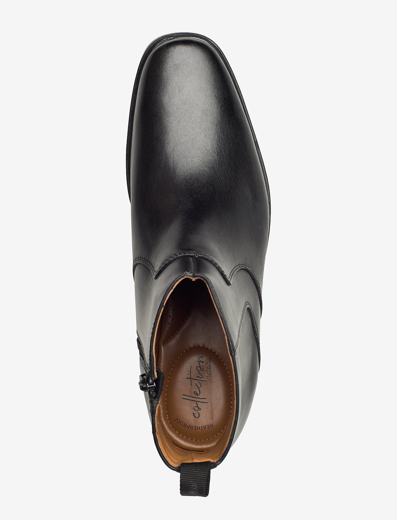 Clarks - Tilden Up - black leather - 3