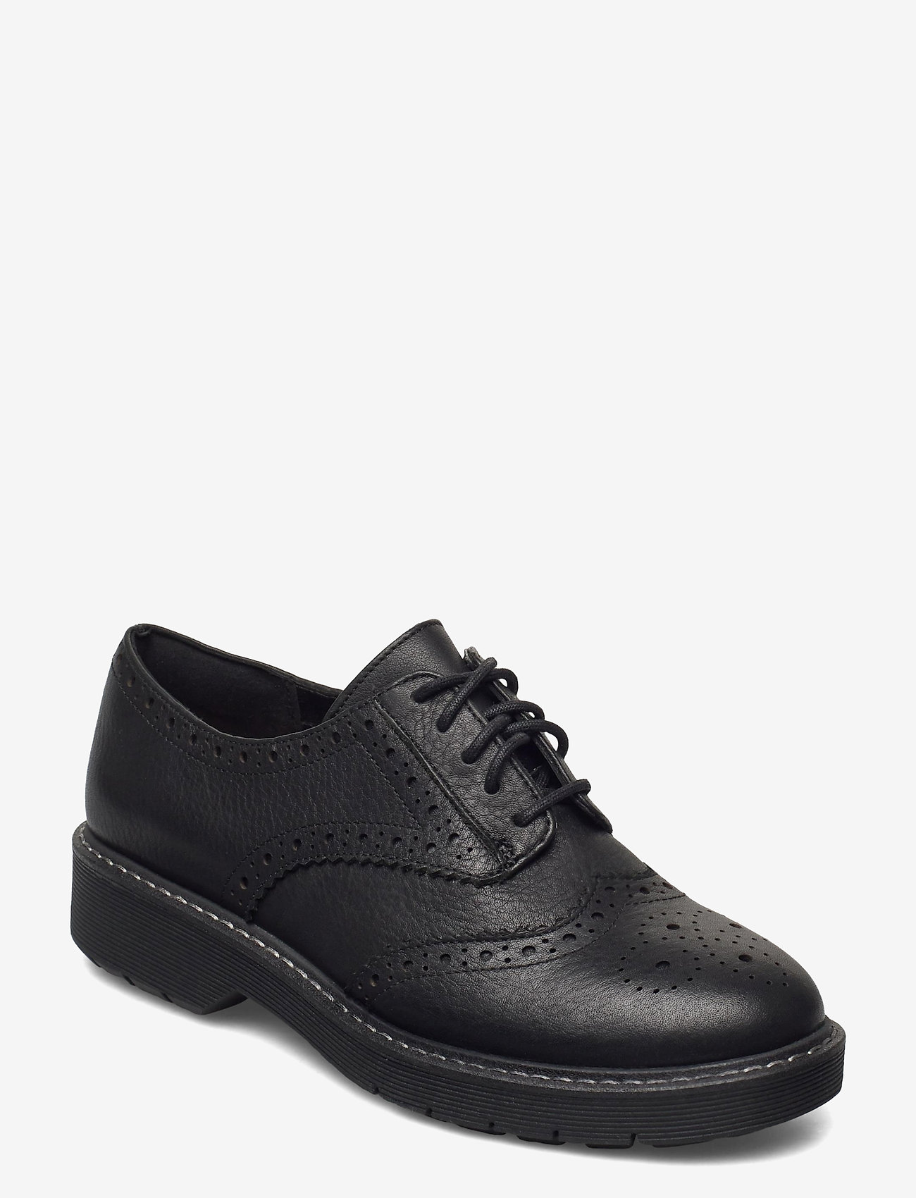 Clarks - Witcombe Echo - black leather - 0