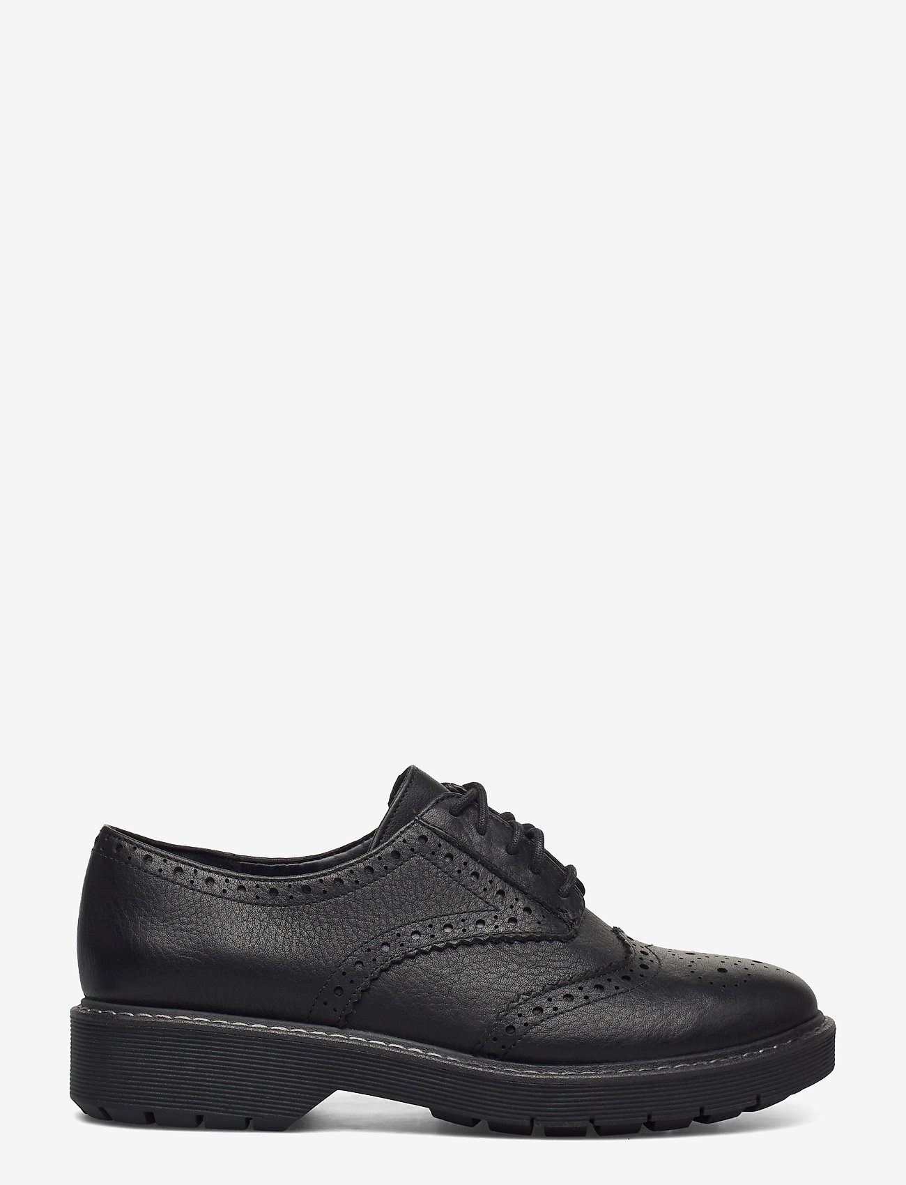 Clarks - Witcombe Echo - black leather - 1