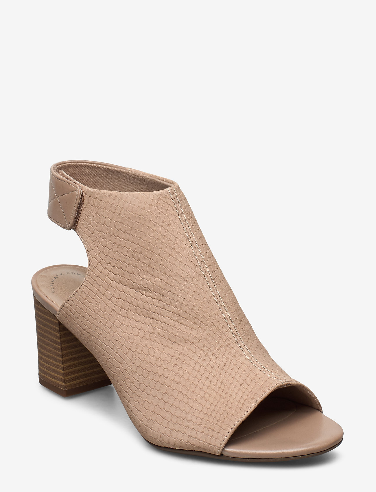 Clarks - Deva Bell - sand nubuck - 0