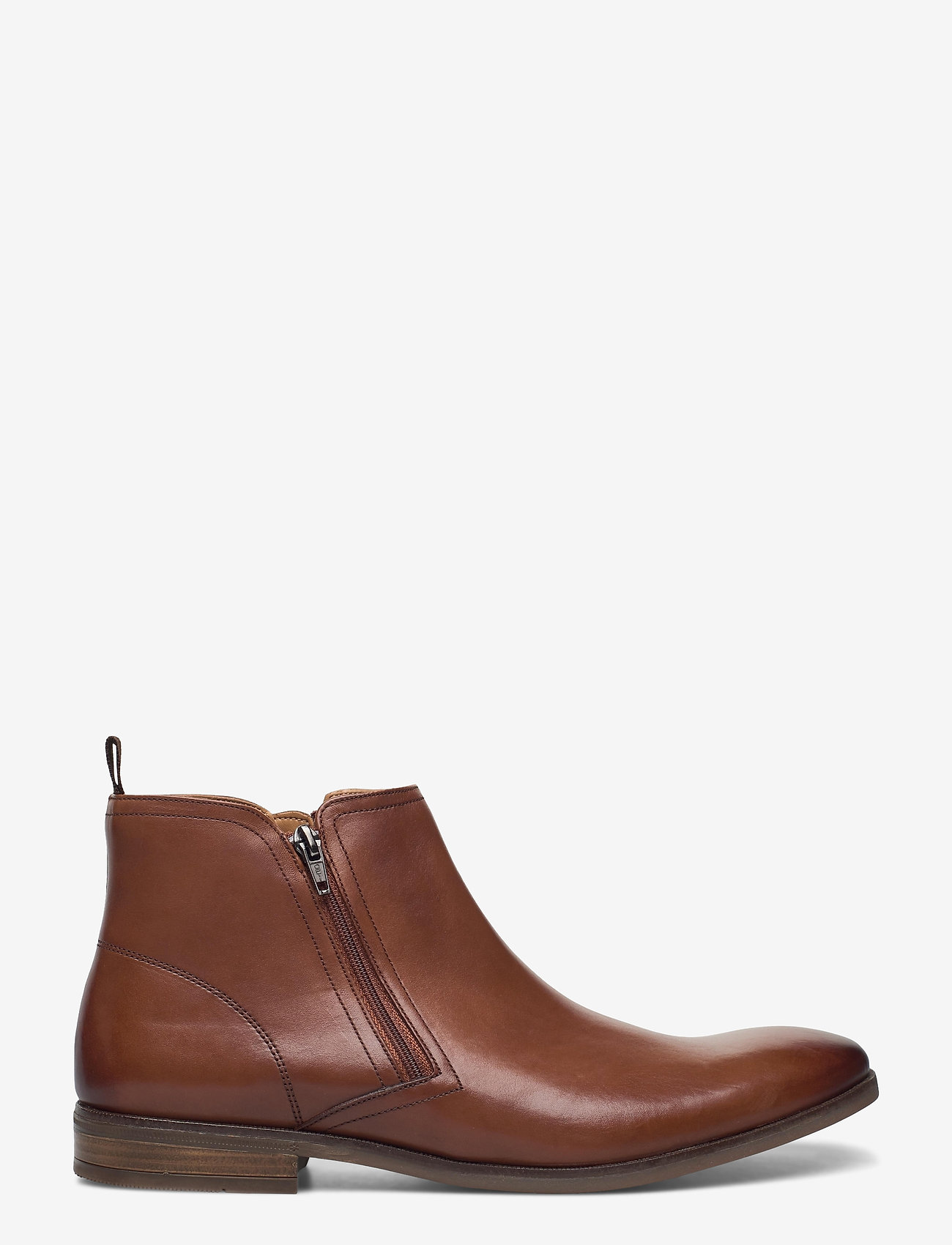 Clarks - Stanford Zip - tan leather - 1