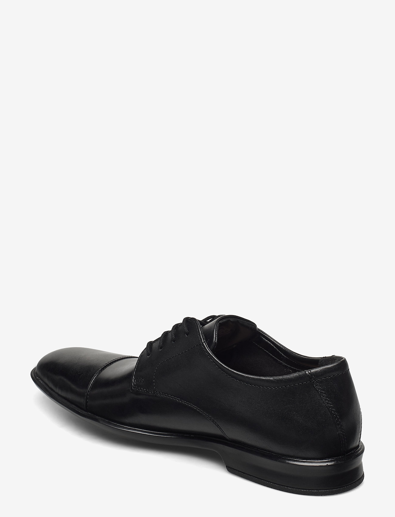 Clarks - Bensley Cap - black leather - 2