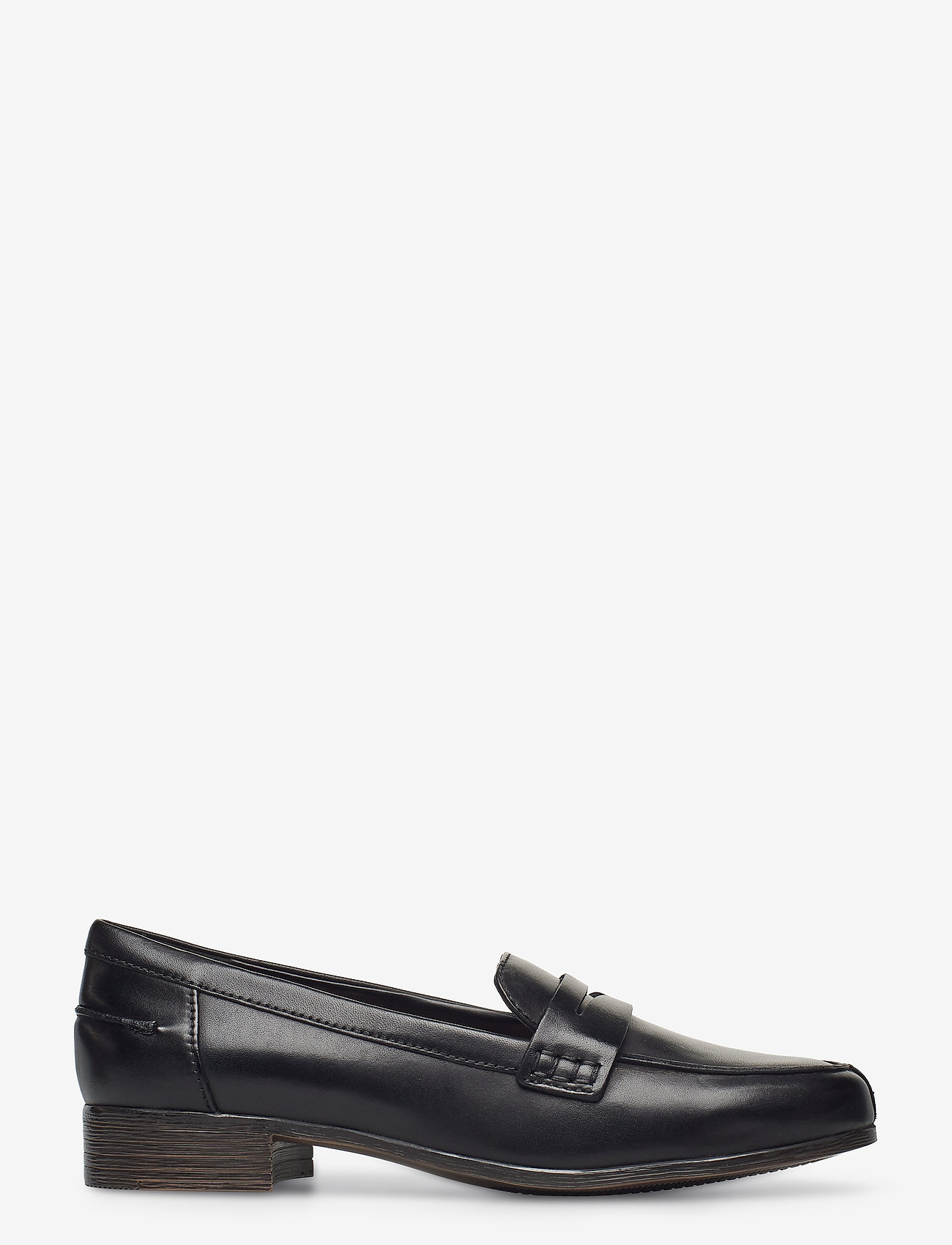 Clarks - Hamble Loafer - black leather - 1