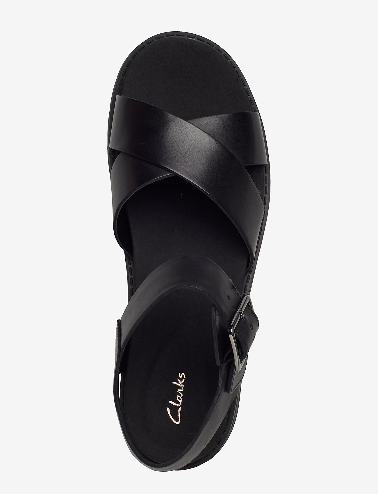 Clarks - Orinoco Strap - black leather - 3