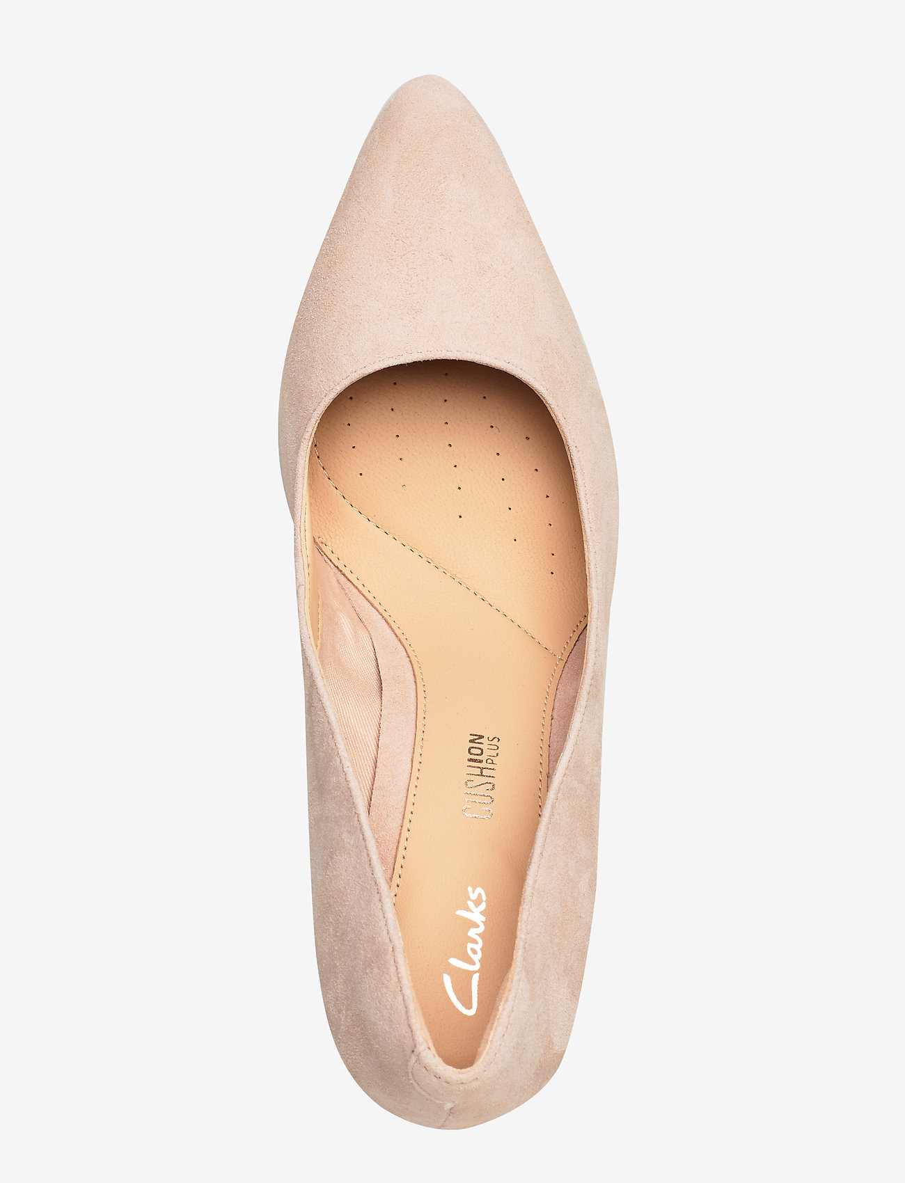 Clarks - Laina Rae - blush suede - 3