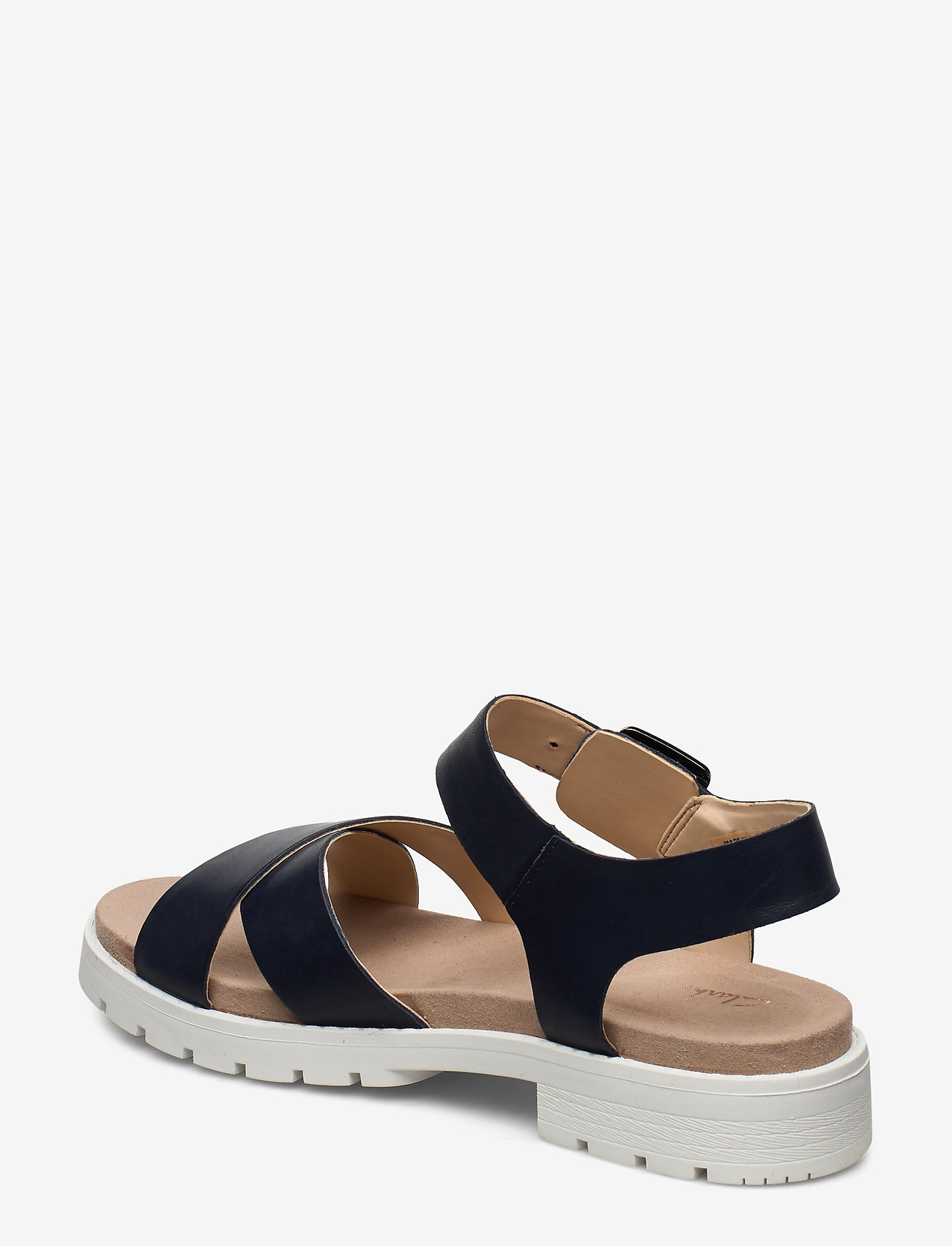 Clarks - Orinoco Strap - navy leather - 2