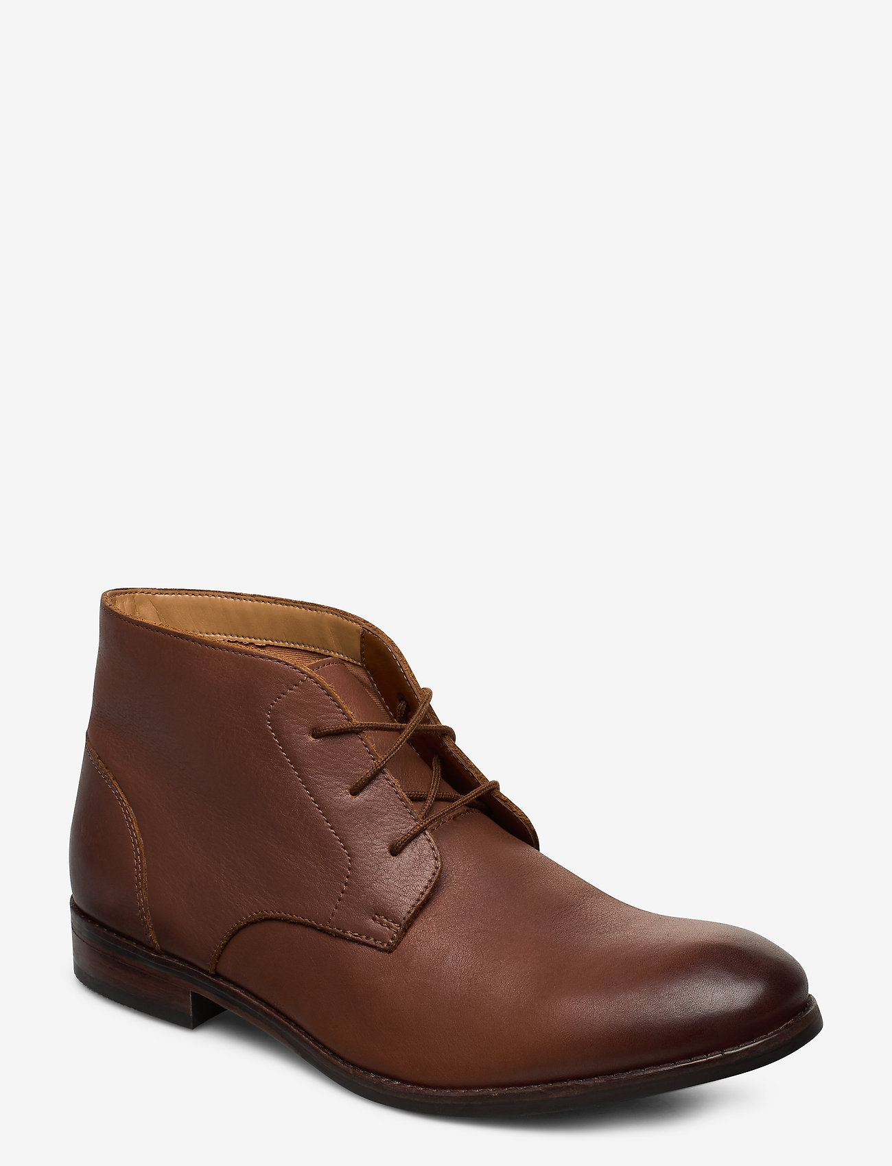 Clarks - Flow Top - tan leather - 0