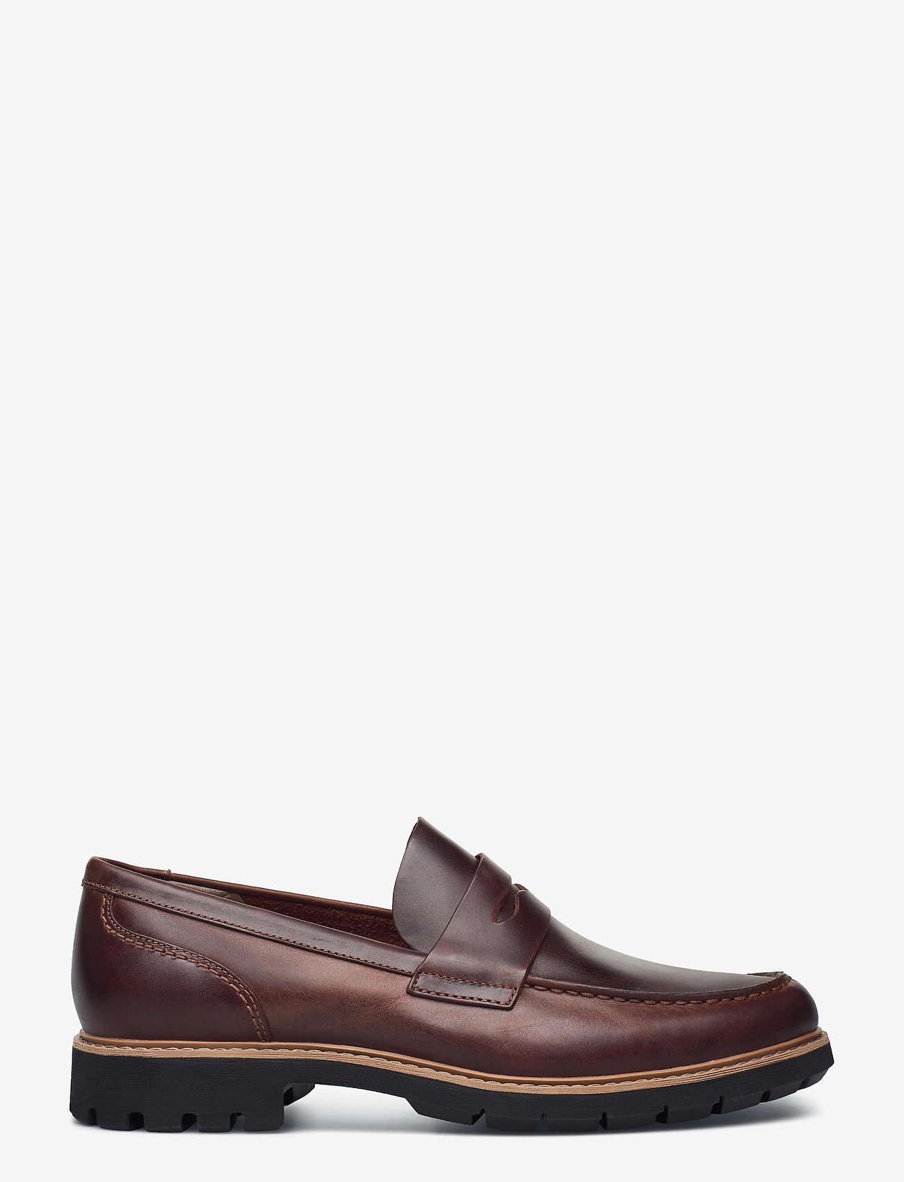 Clarks - Batcombe Edge - dark tan lea - 1