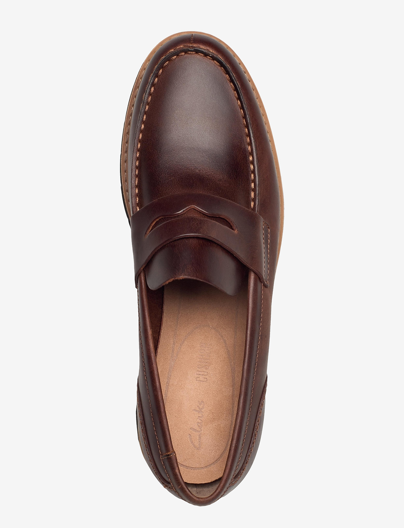 Clarks - Batcombe Edge - dark tan lea - 3