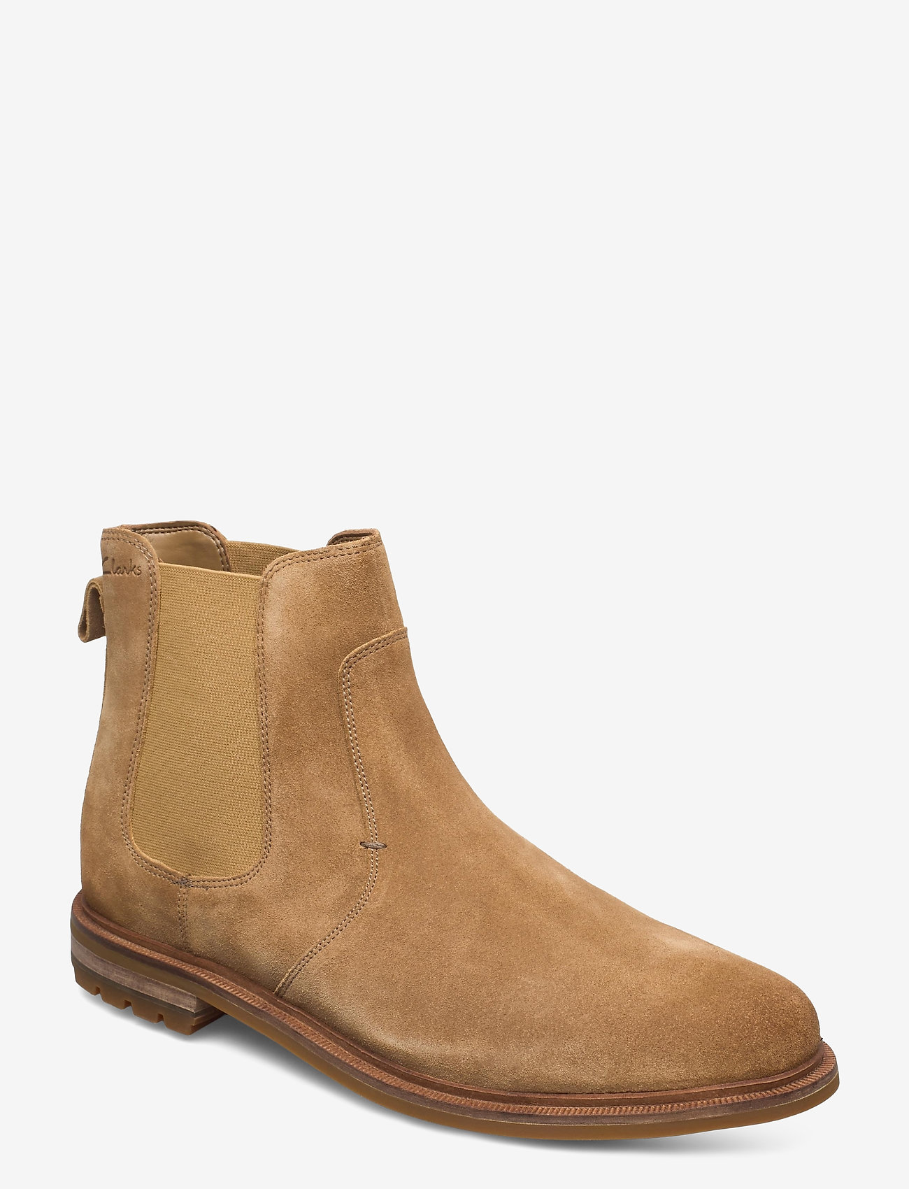 Clarks - Foxwell Top - dark sand suede - 0
