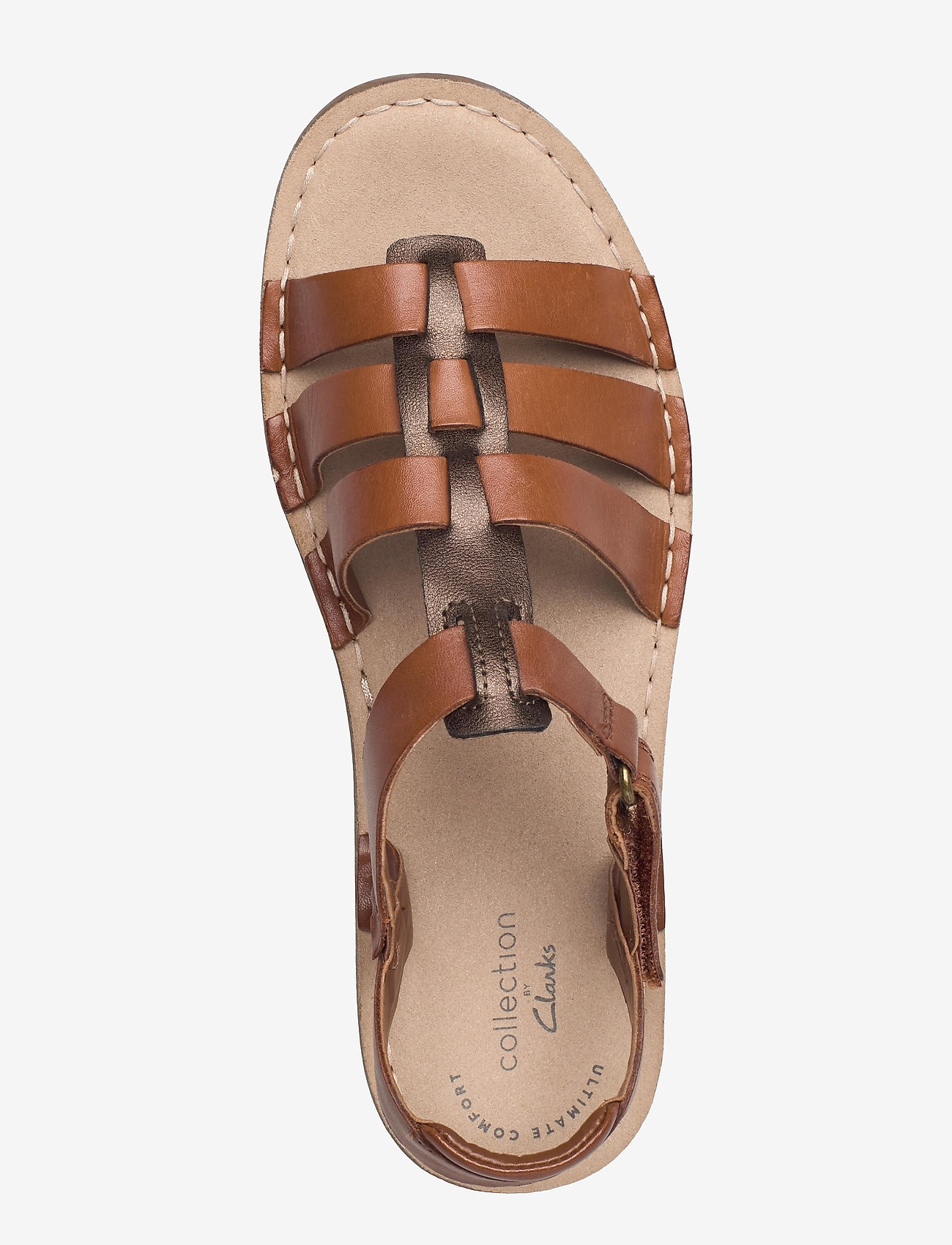 Clarks - Blake Jewel - dark tan lea - 3