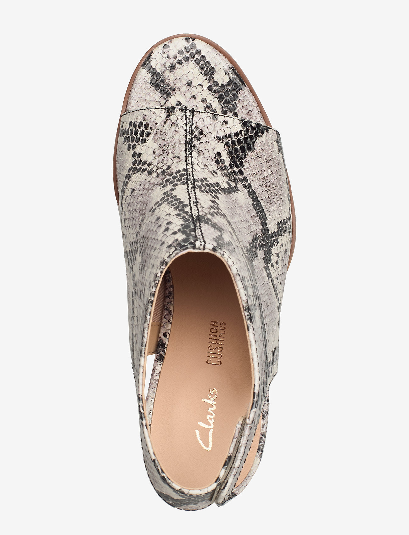 Clarks - Kaylin85 Sling - grey snake - 3