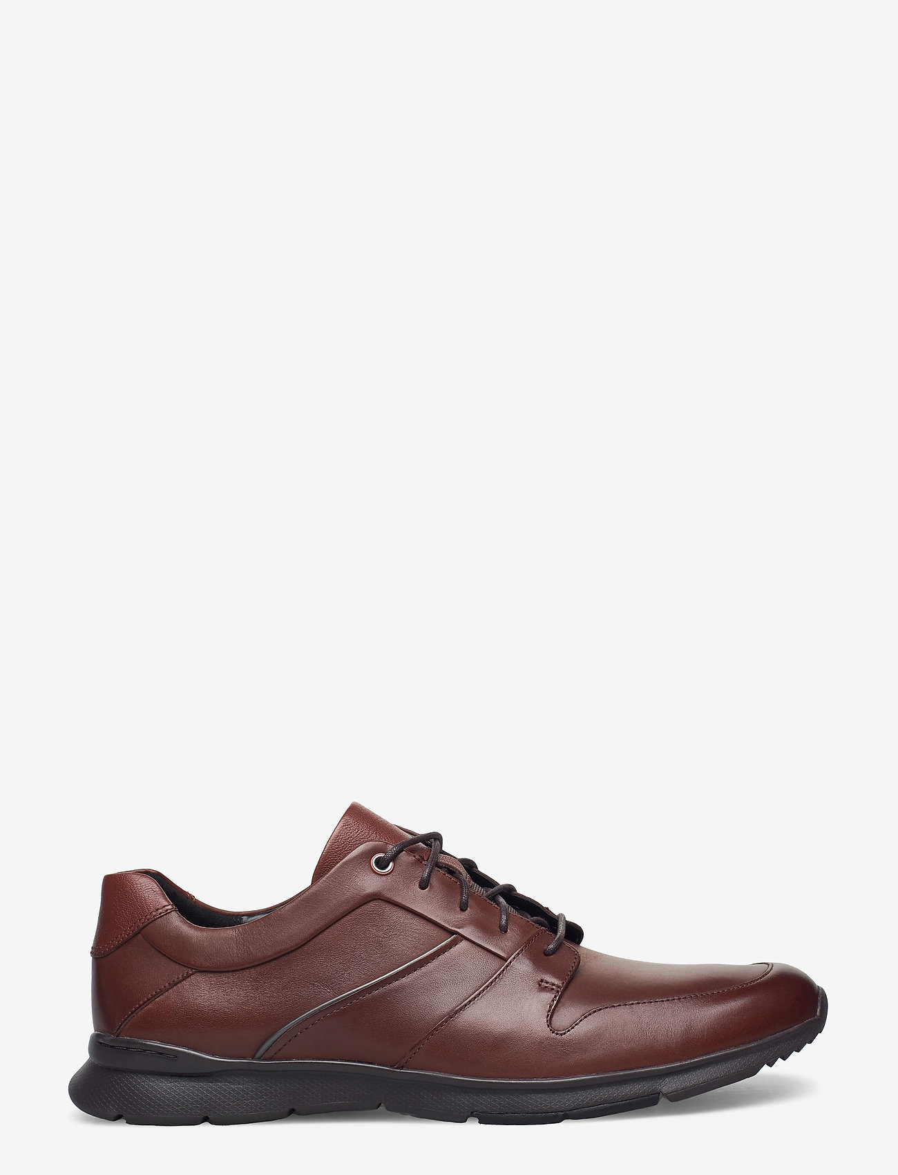 Clarks - Un Tynamo Flow - mahogany leather - 1