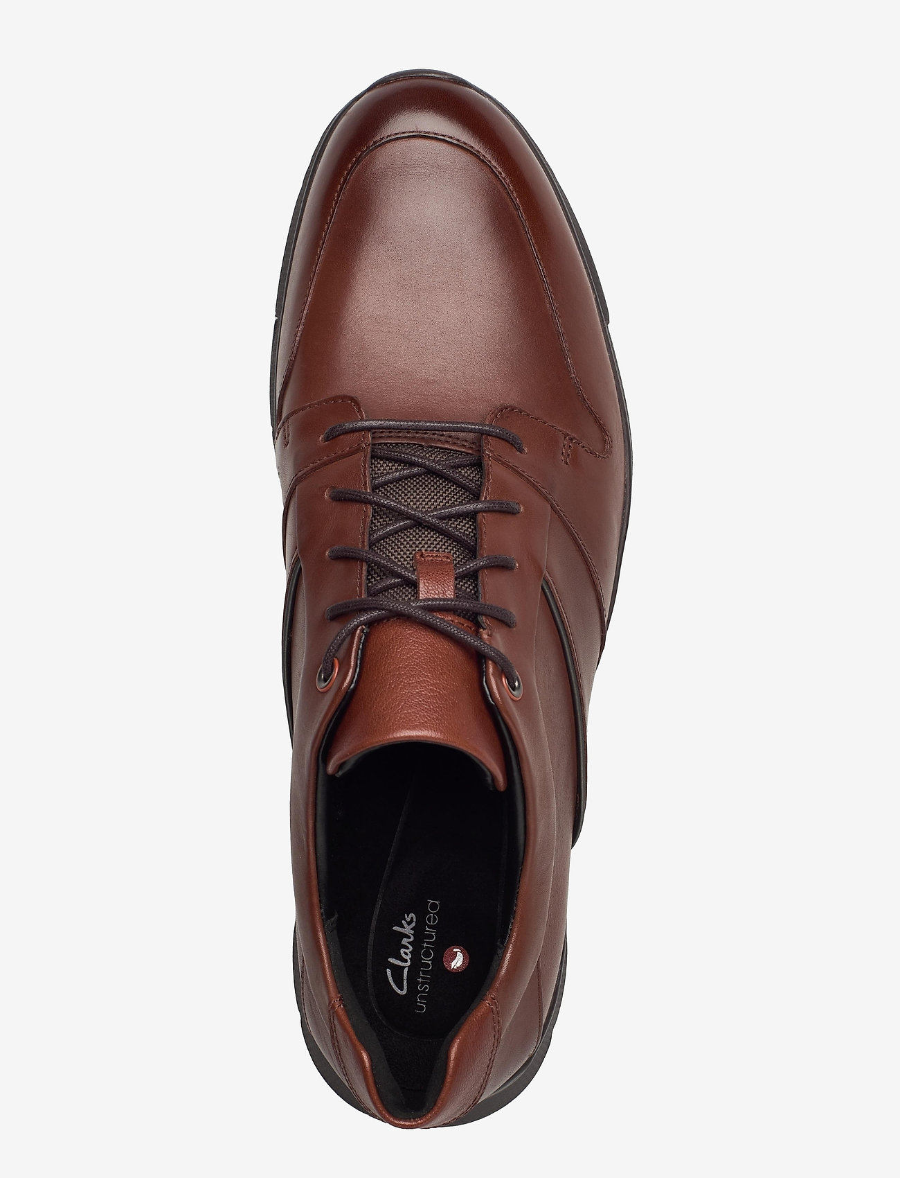 Clarks - Un Tynamo Flow - mahogany leather - 3