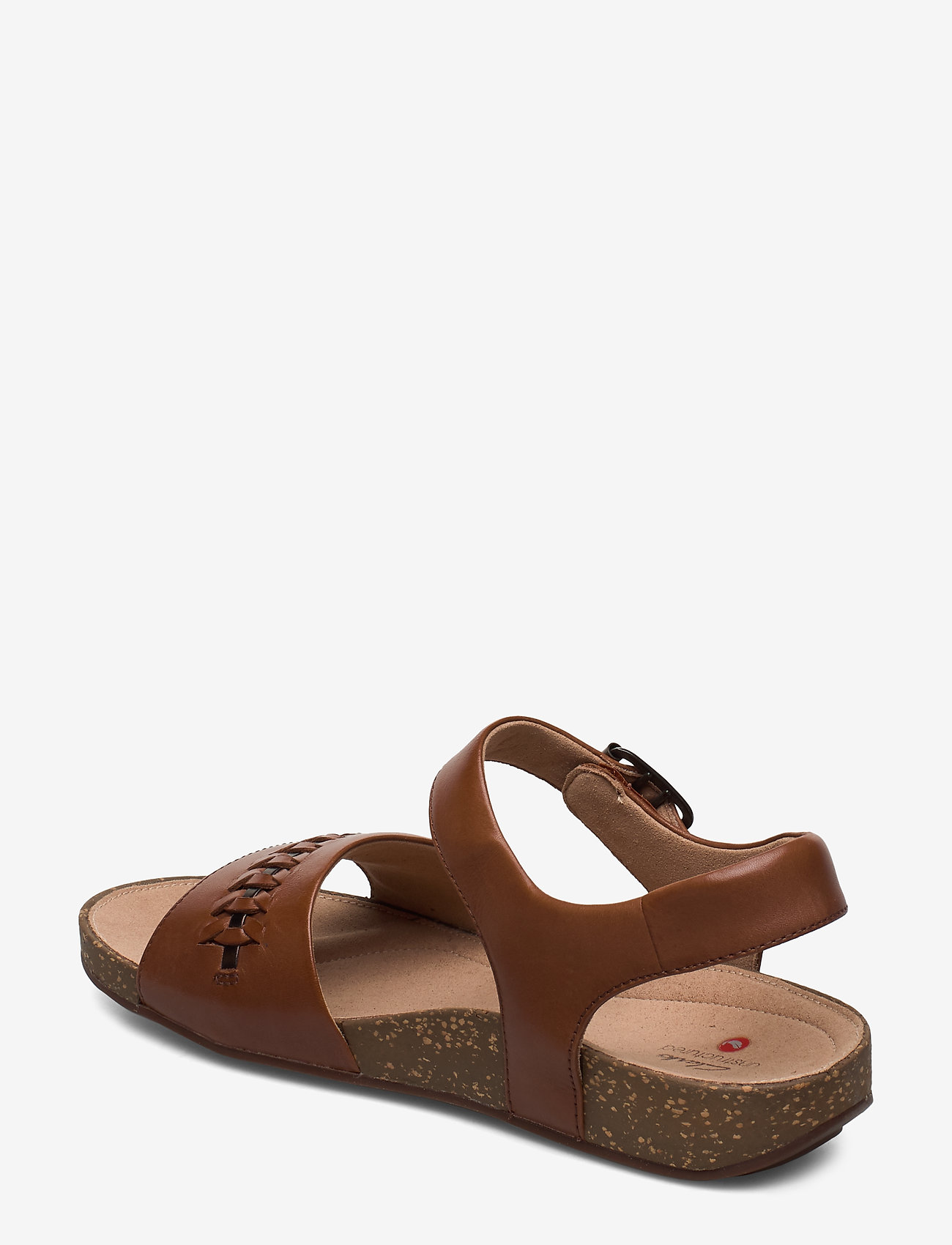Clarks - Un Perri Way - dark tan lea - 2