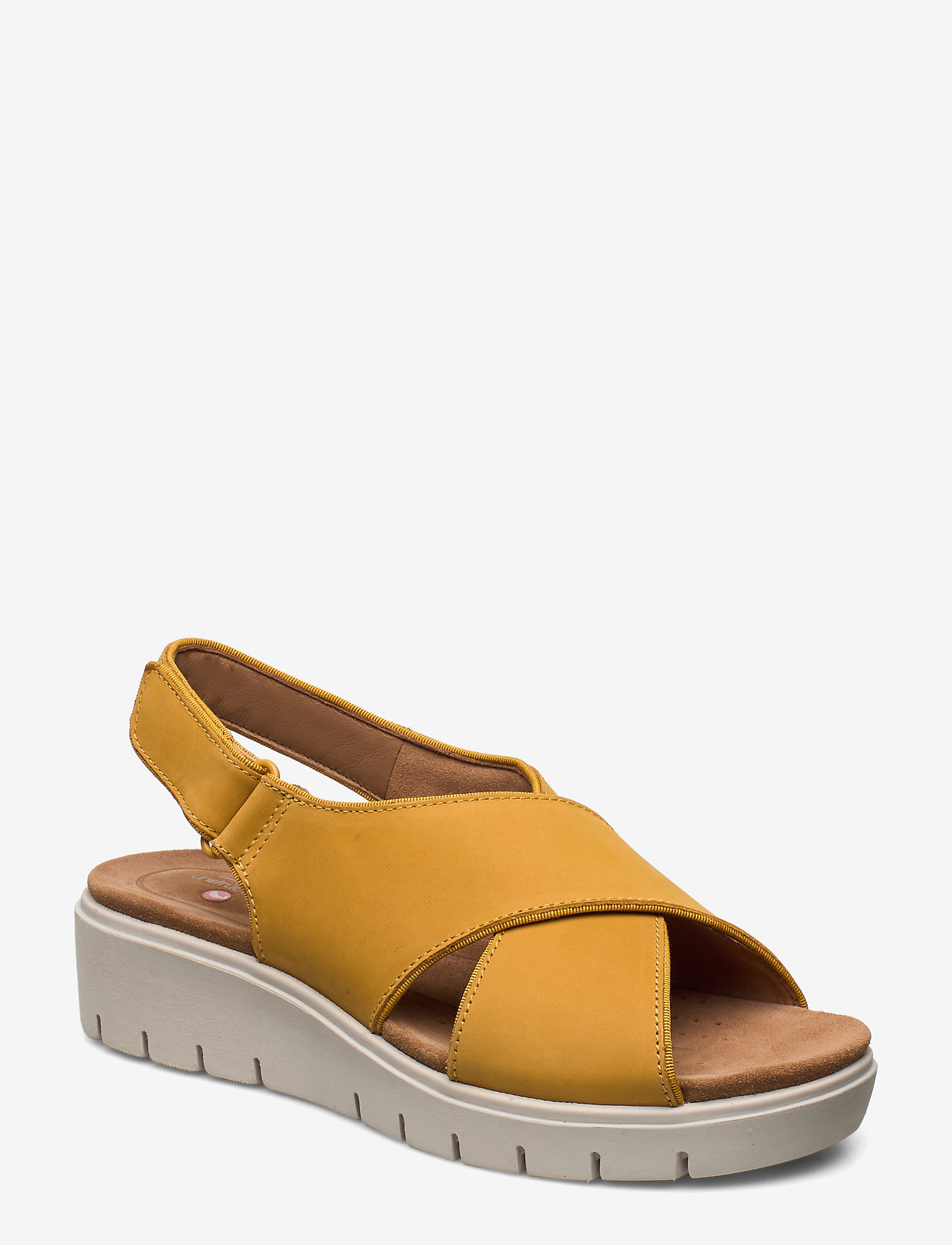 Clarks - Un Karely Sun - yellow nubuck - 0