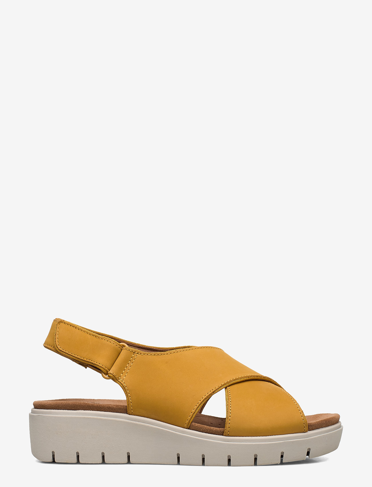 Clarks - Un Karely Sun - yellow nubuck - 1