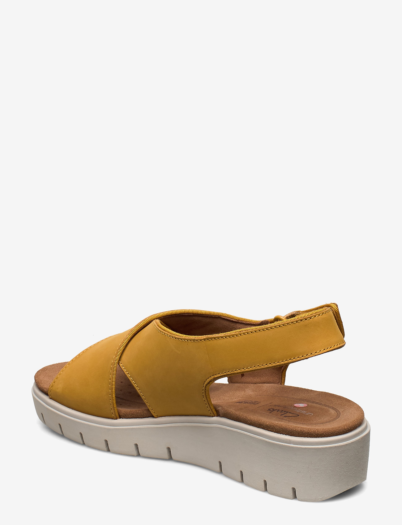 Clarks - Un Karely Sun - yellow nubuck - 2