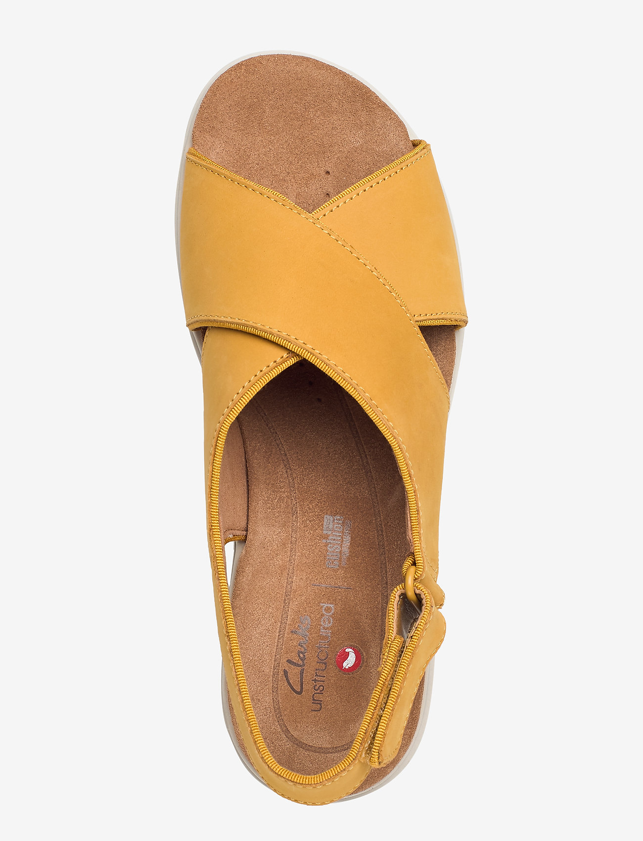 Clarks - Un Karely Sun - yellow nubuck - 3