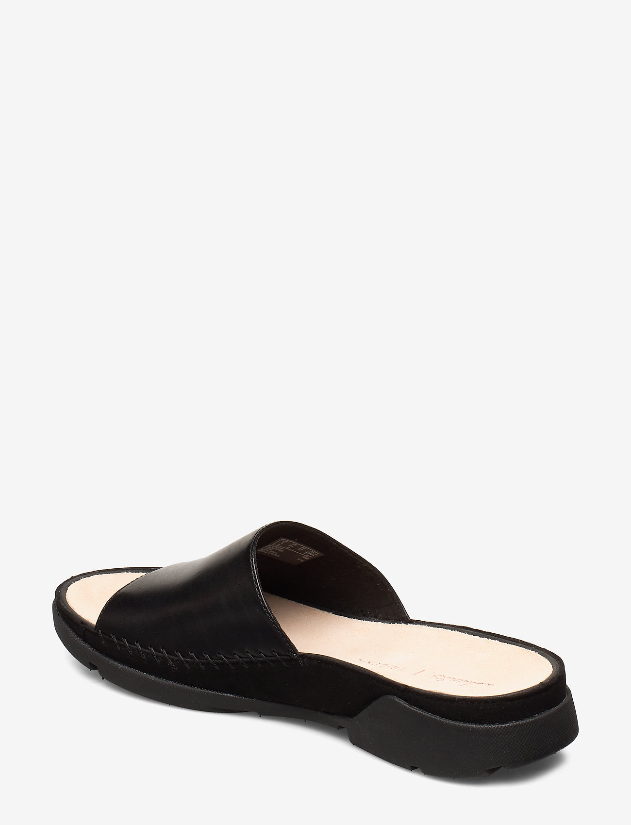 Clarks - Tri Slide - black leather - 2