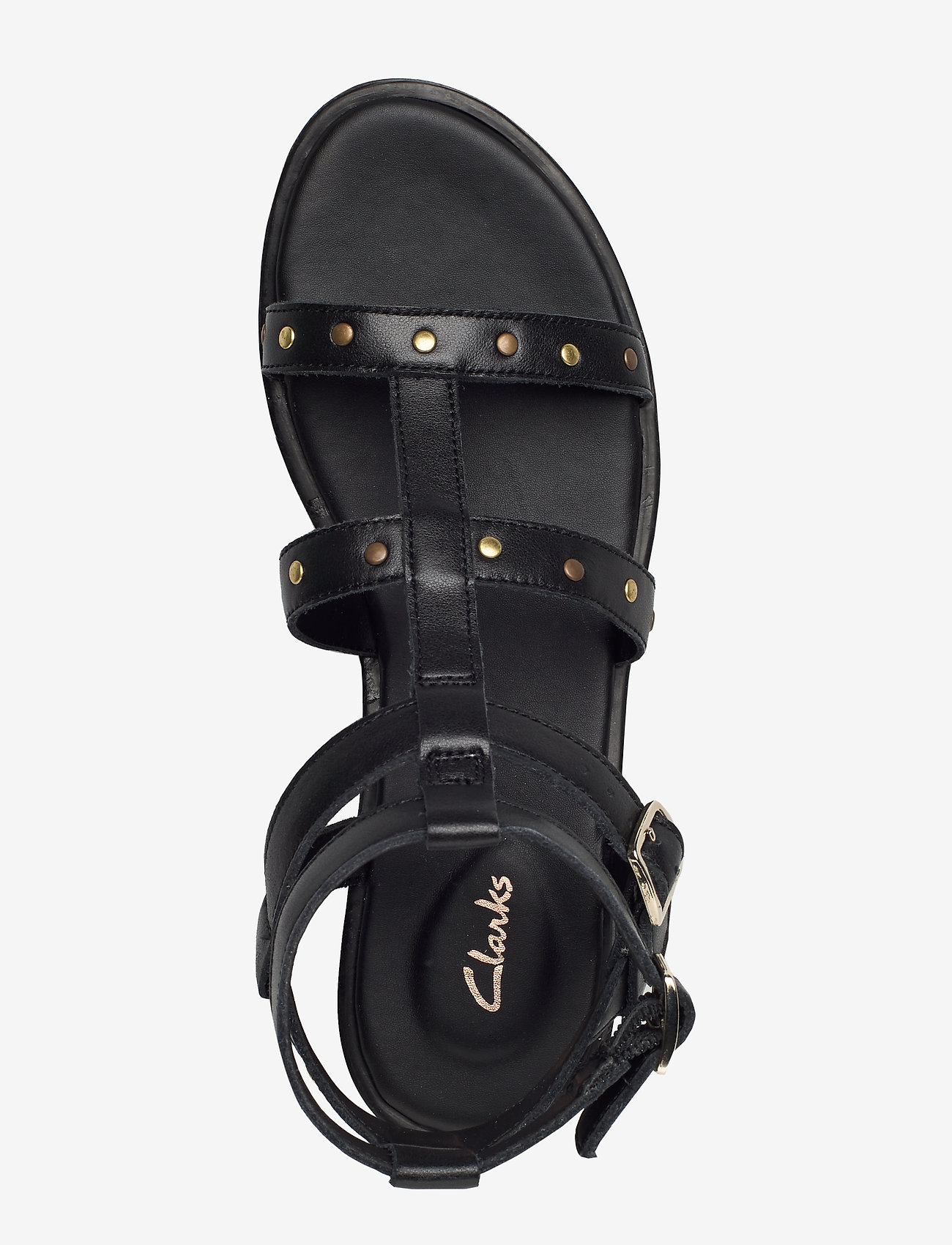 Clarks - Willow Glad - black leather - 3