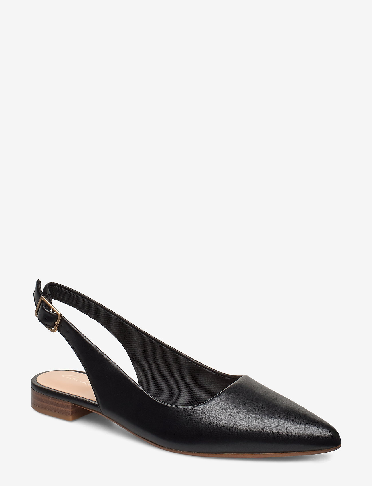 Clarks - Laina15 Sling - black leather - 0