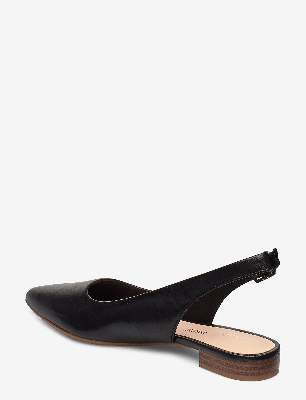 Clarks - Laina15 Sling - black leather - 2