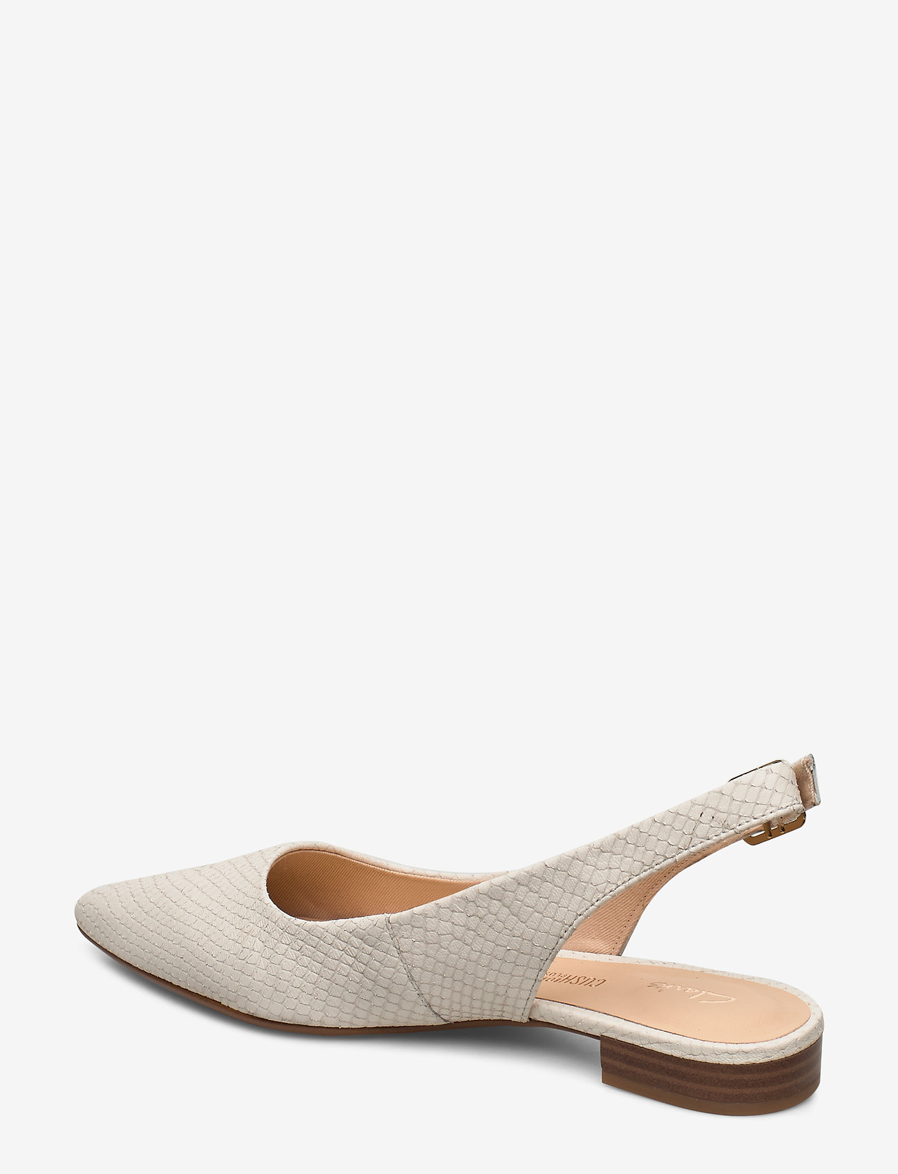 Clarks - Laina15 Sling - white snake - 1