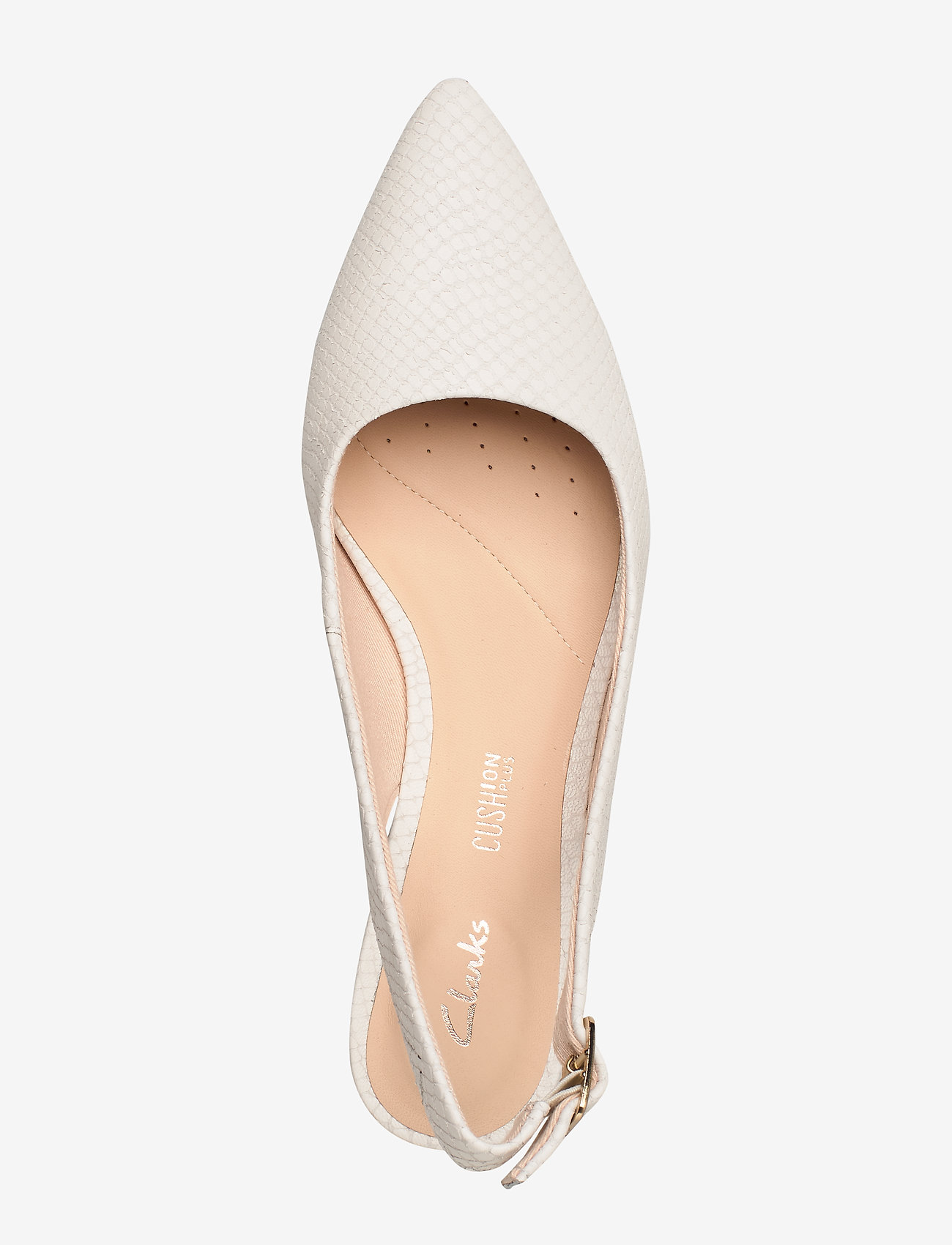 Clarks - Laina15 Sling - white snake - 3