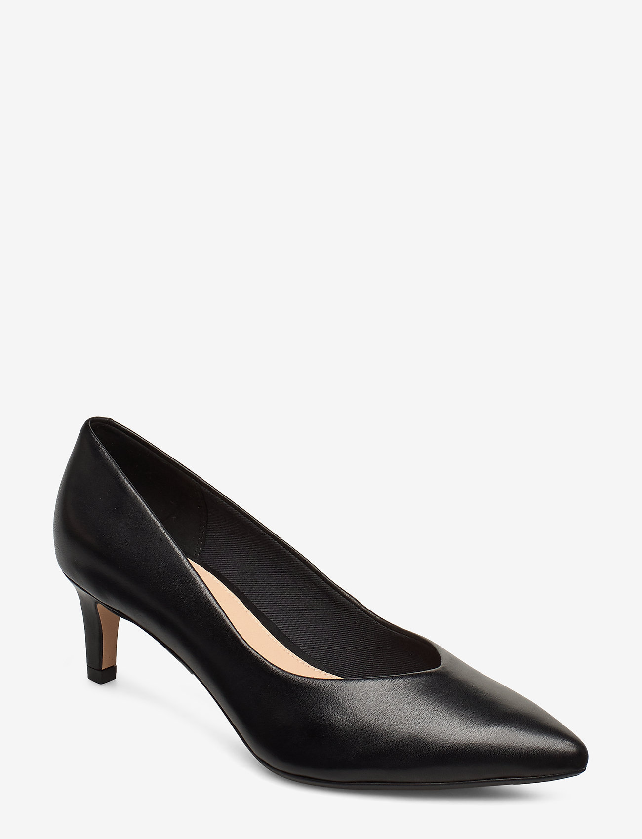 Clarks - Laina55 Court - black leather - 0