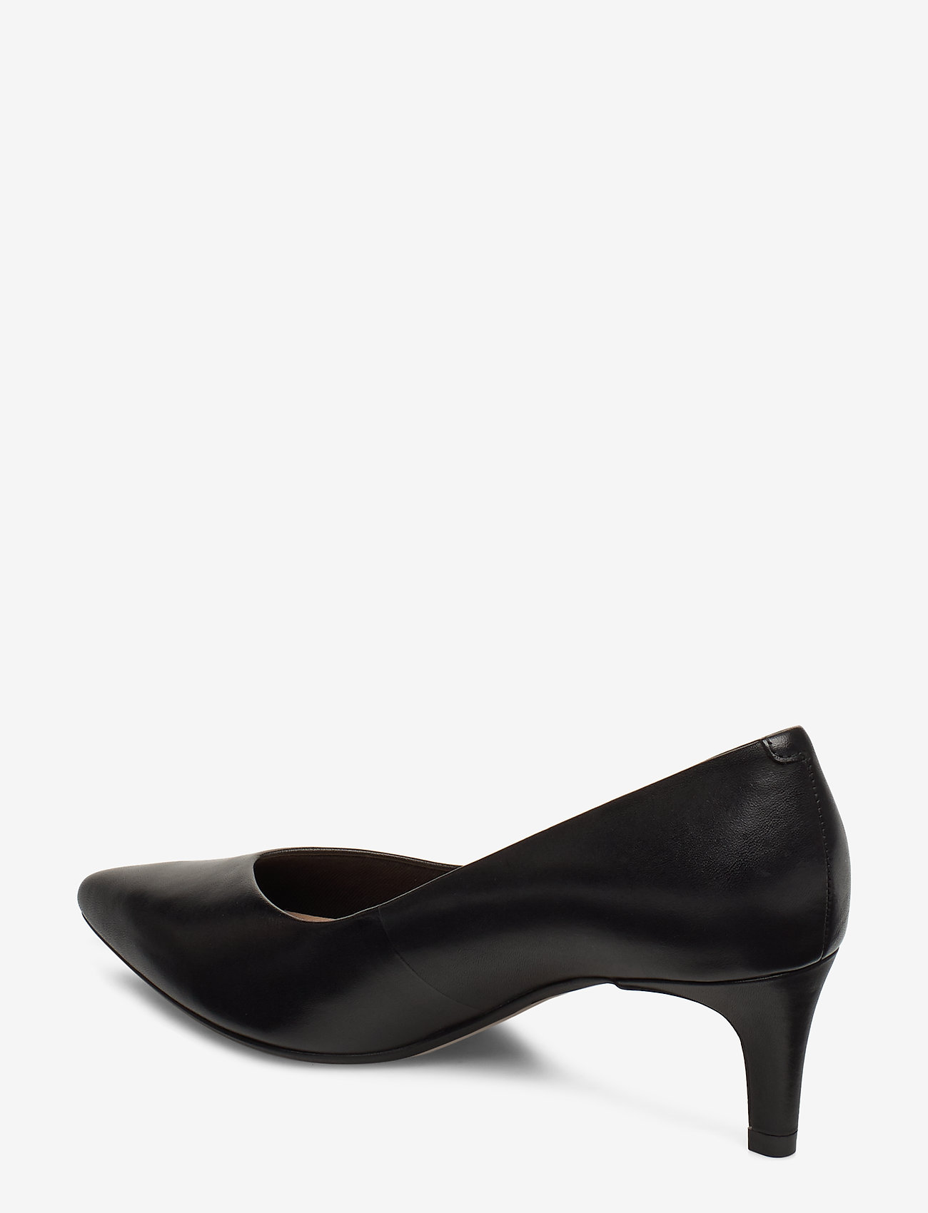 Clarks - Laina55 Court - black leather - 2