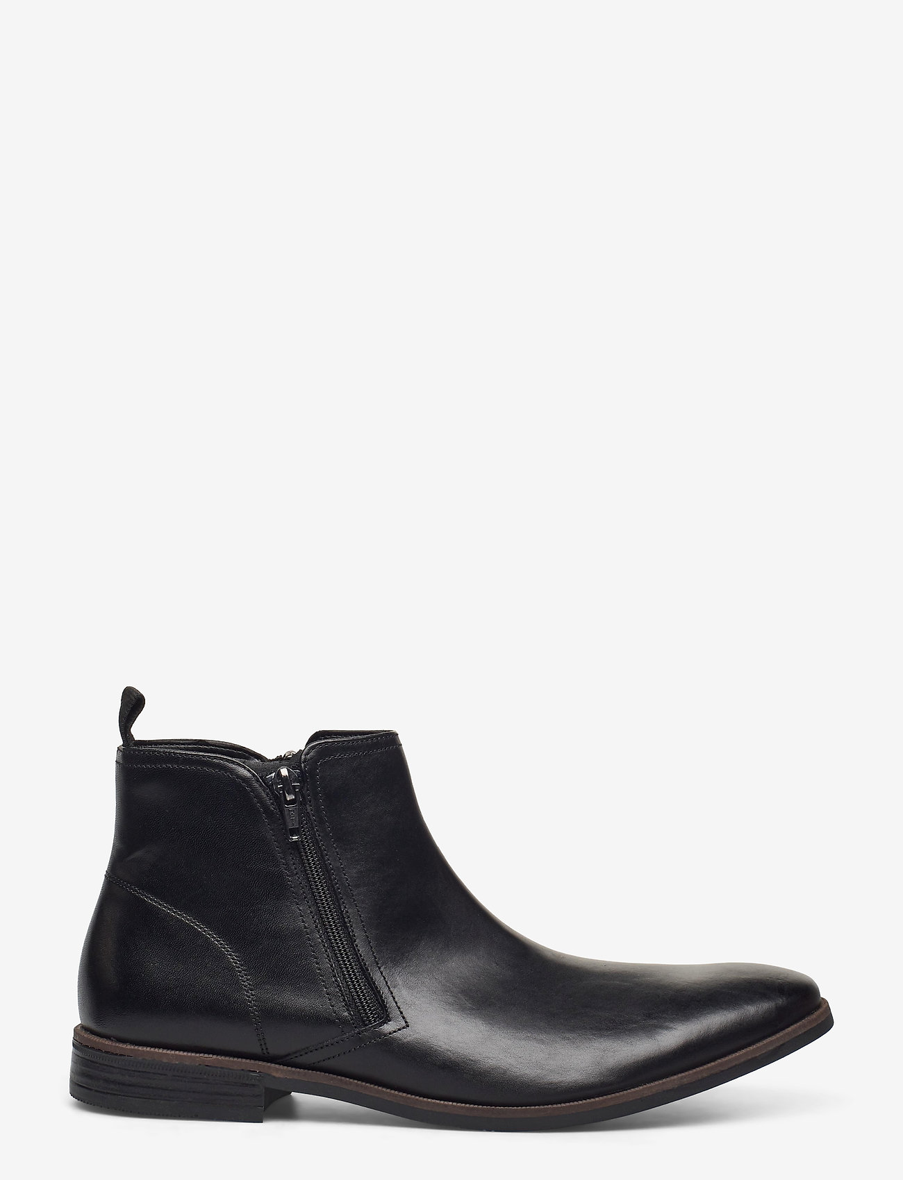 Clarks - Stanford Zip - black leather - 1
