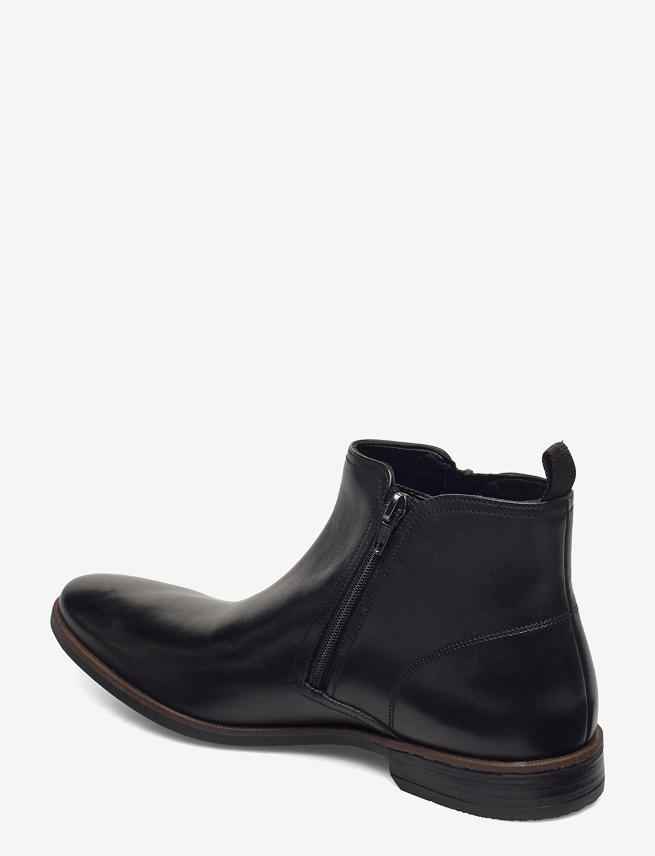 Clarks - Stanford Zip - black leather - 2
