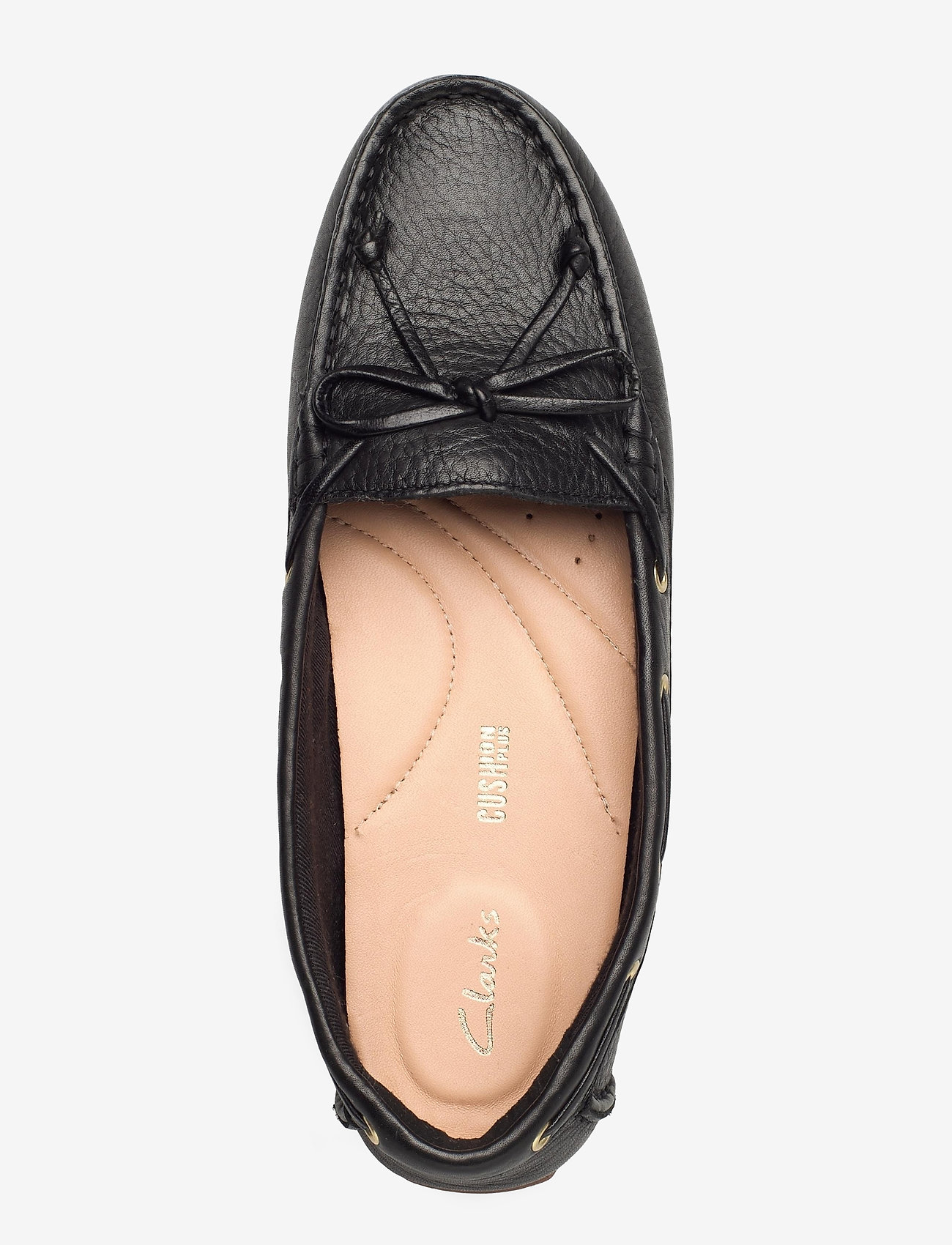 Clarks - C Mocc Boat - black leather - 3