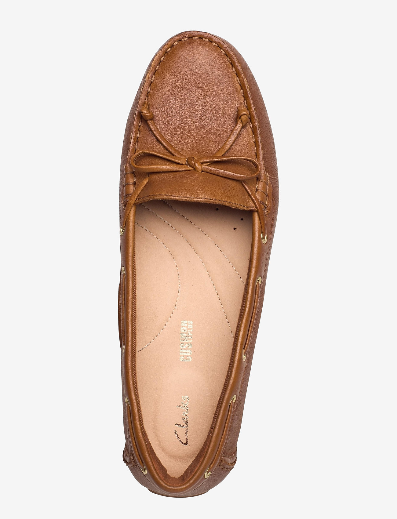 Clarks - C Mocc Boat - tan leather - 3
