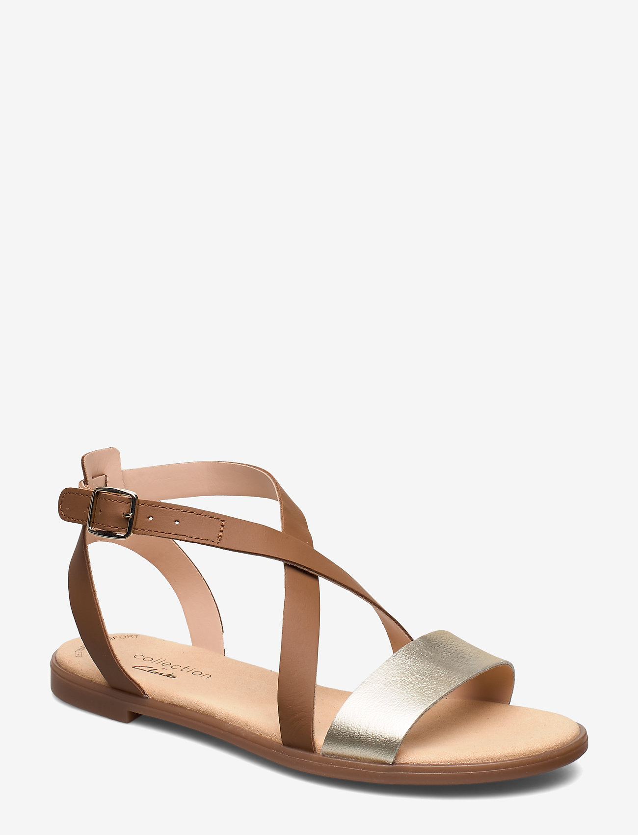 Clarks - Bay Rosie - tan interest lea - 0