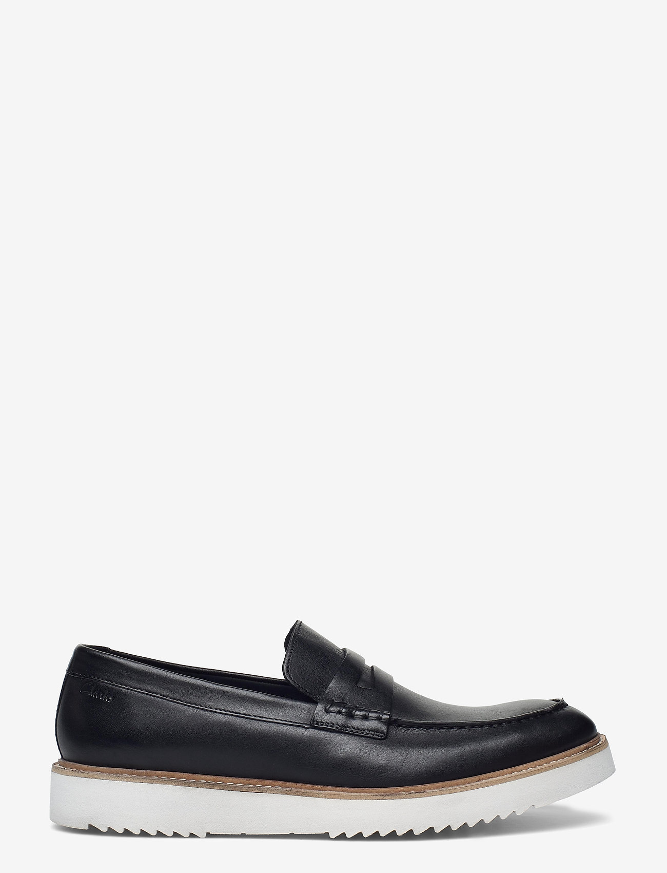 Clarks - Ernest Free - black leather - 1