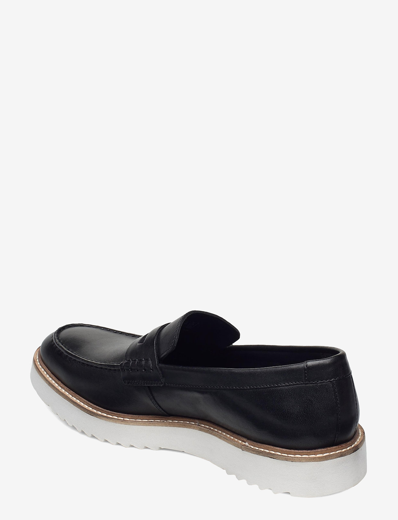 Clarks - Ernest Free - black leather - 2