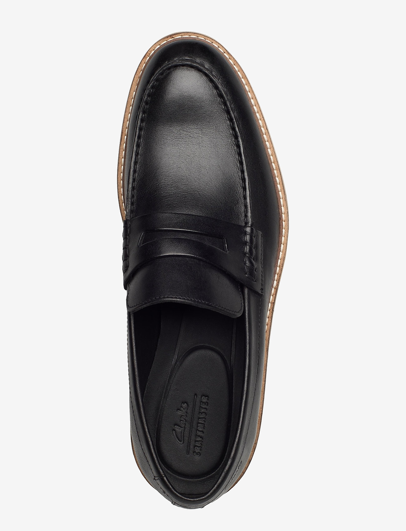 Clarks - Ernest Free - black leather - 3